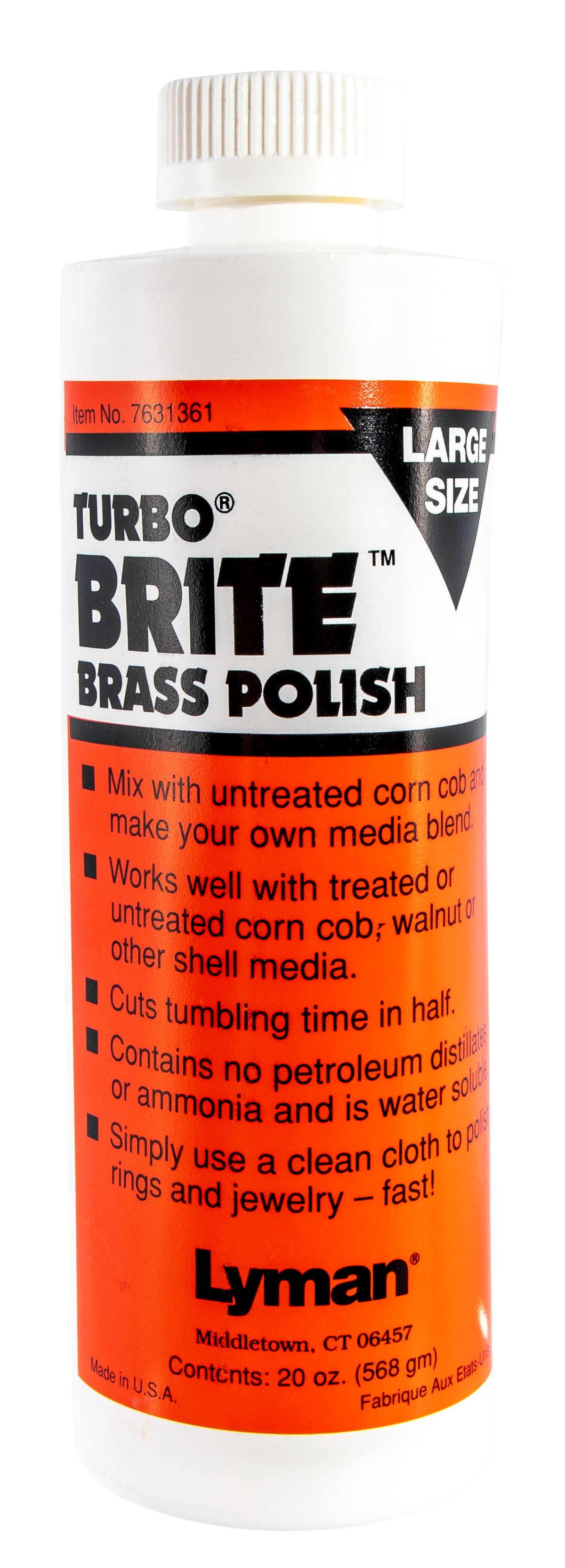 Lyman 7631361 Turbo Brass Polish Universal