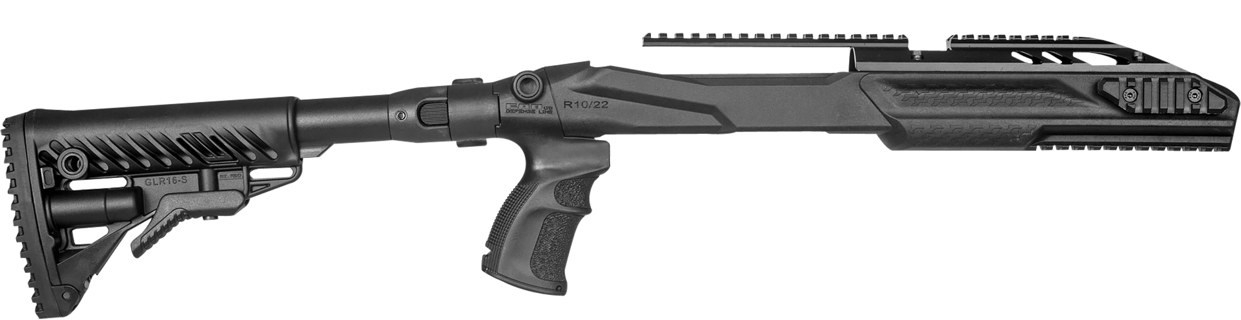 Fab Defense (usiq) M4, Fab Fx-m4r1022b Ruger 10/22 M4 Clps Stk Kit Blk