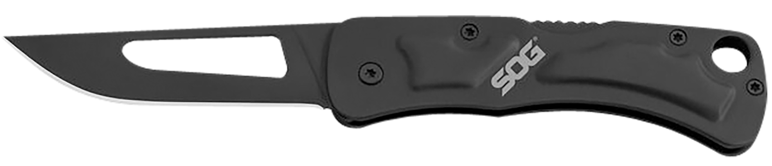 S.O.G SOGCE1012C Centi II 2.10" Folding Straight Back Plain Black Hardcased Stainless Steel Blade/Black Stainless Steel Handle
