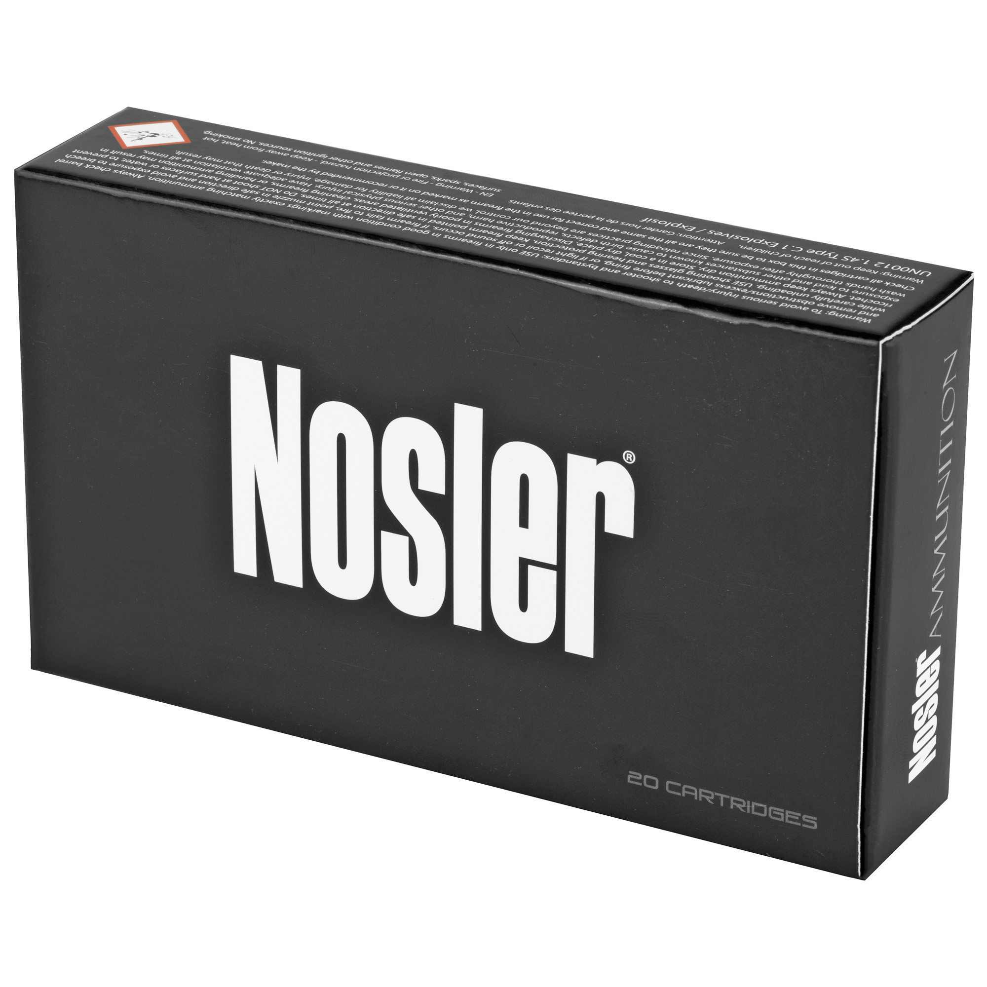 Nosler BT Varmint Ammunition 22 Nosler 55 Grain Ballistic Tip Varmint 20RD