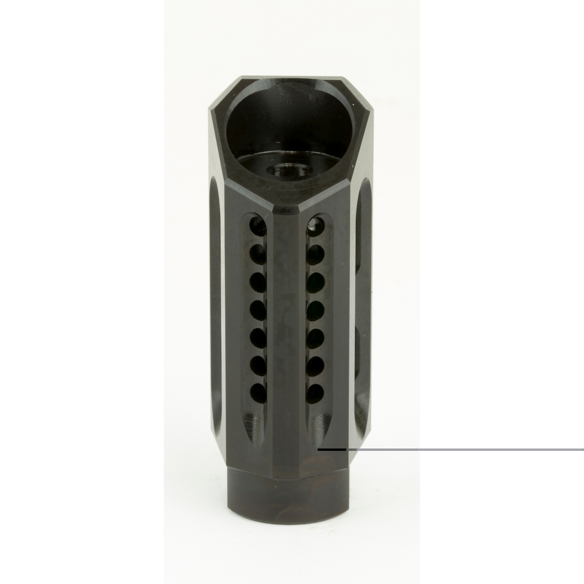 Yankee Hill 26MBA Slant Muzzle Brake Black Steel with 1/2"-28 tpi Threads & 2.50" OAL for 5.56x45mm NATO AR-Platform