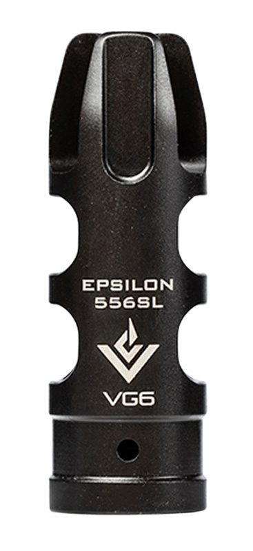 VG6 Precision Epsilon 556 SL Muzzle Brake 5.56mm 1/2"-28 Thread Stainless Steel