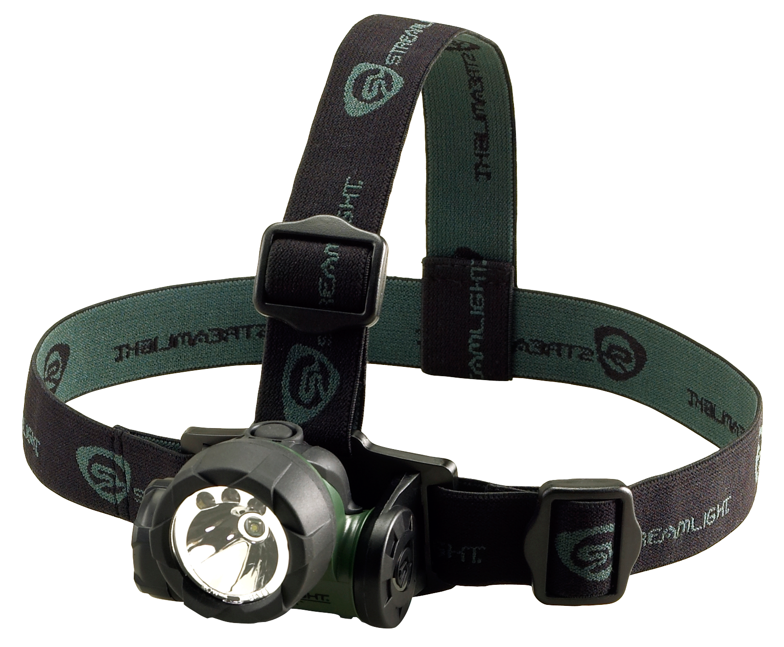 Streamlight Trident Headlamp Xenon and LED with 3 AAA Batteries Polymer Green
