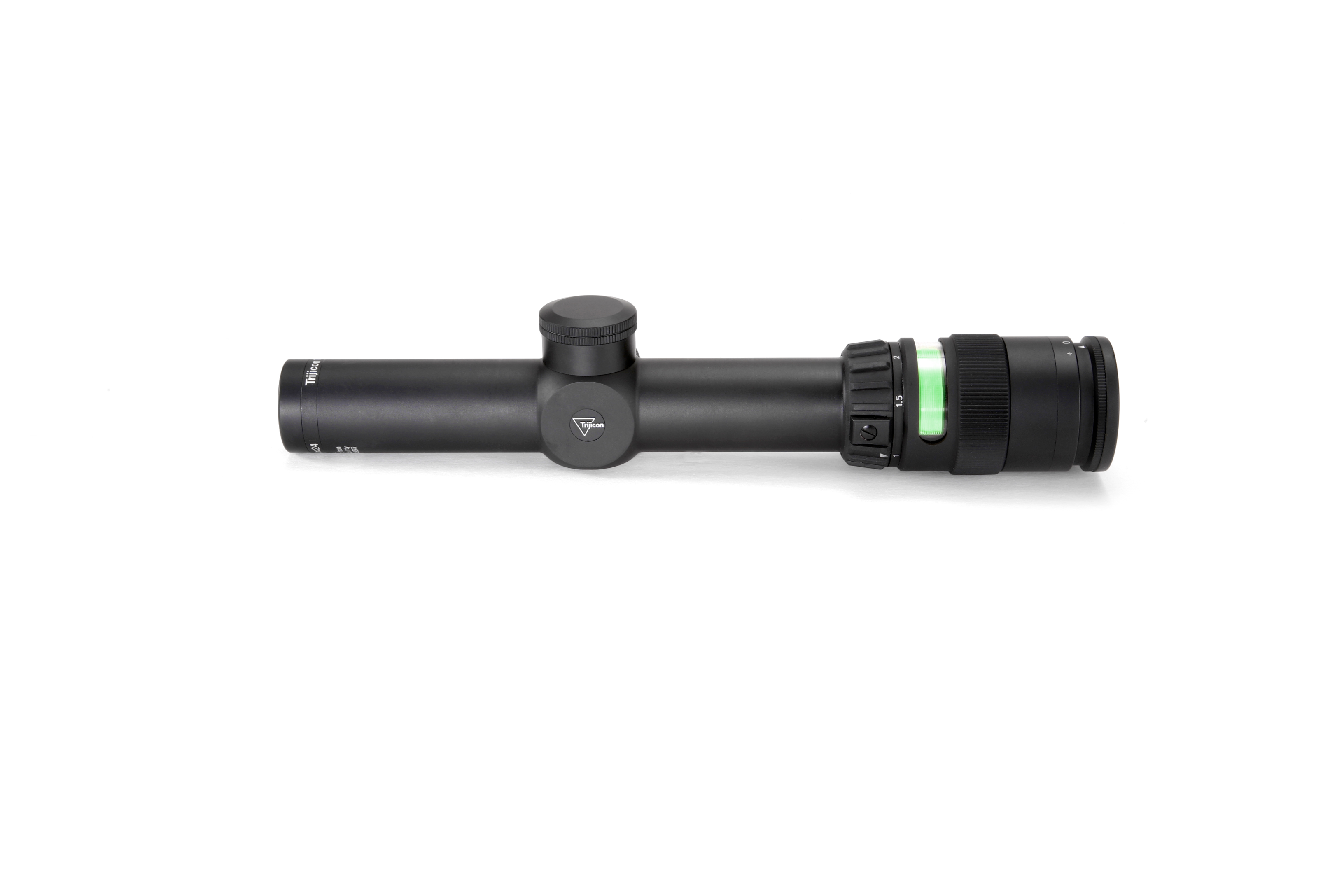 Trijicon 1-4x24 AccuPoint 30mm Rifle Scope Matte, Standard Duplex Crosshair w/ Green Dot