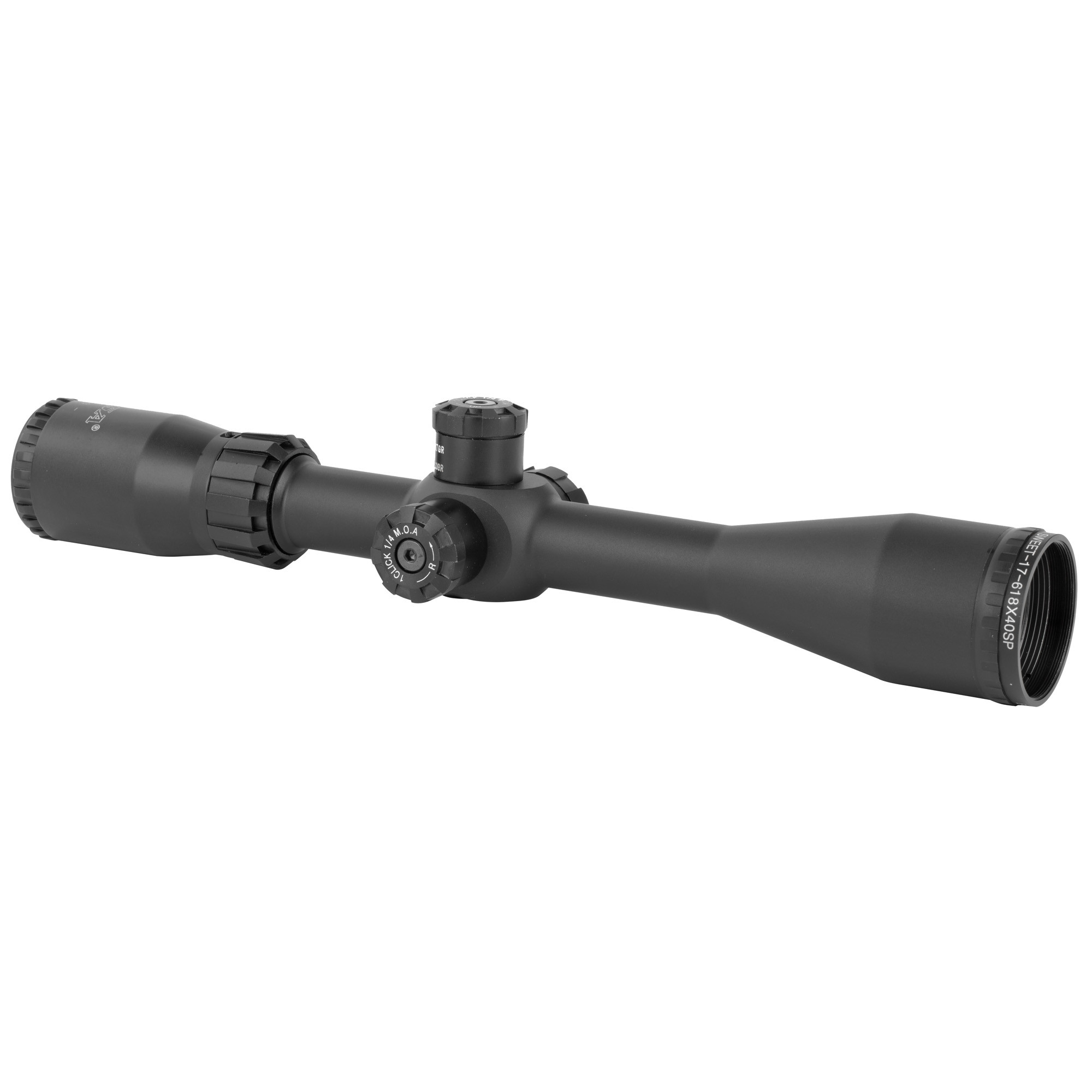 BSA Sweet 17 Rimfire Rifle Scope 6-18x 40mm Side Focus Duplex Reticle Matte Black