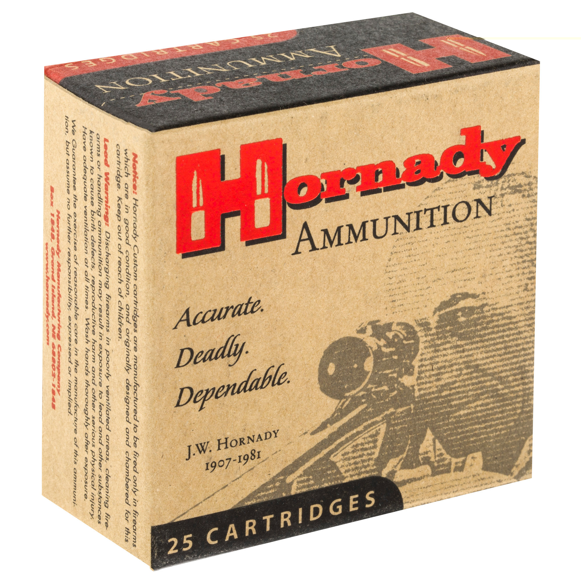 Hornady Custom Ammunition 9mm Luger 124 Grain XTP Jacketed Hollow Point Box of 25