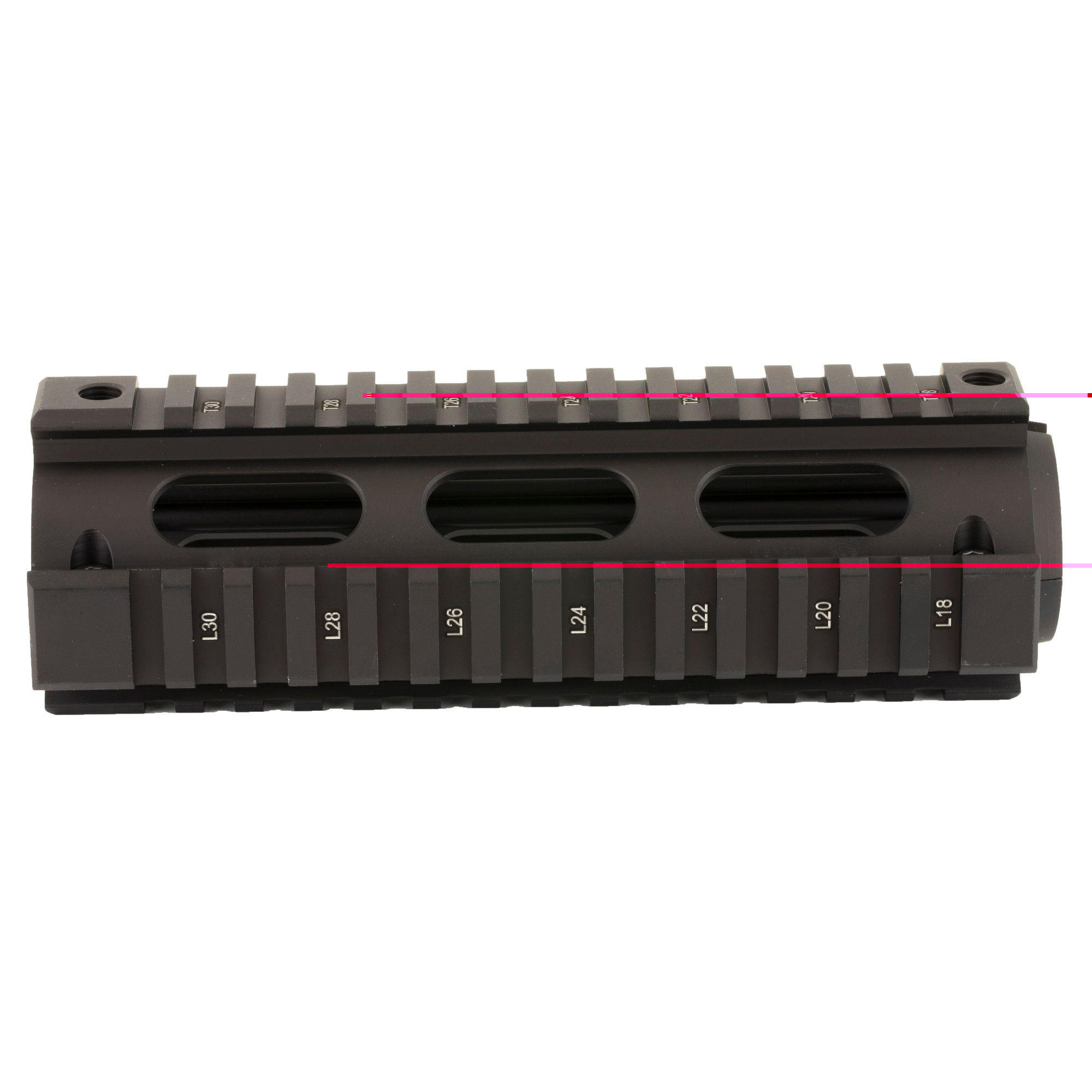 UTG Pro 2-Piece Handguard Quad Rail AR-15 Carbine Length Aluminum