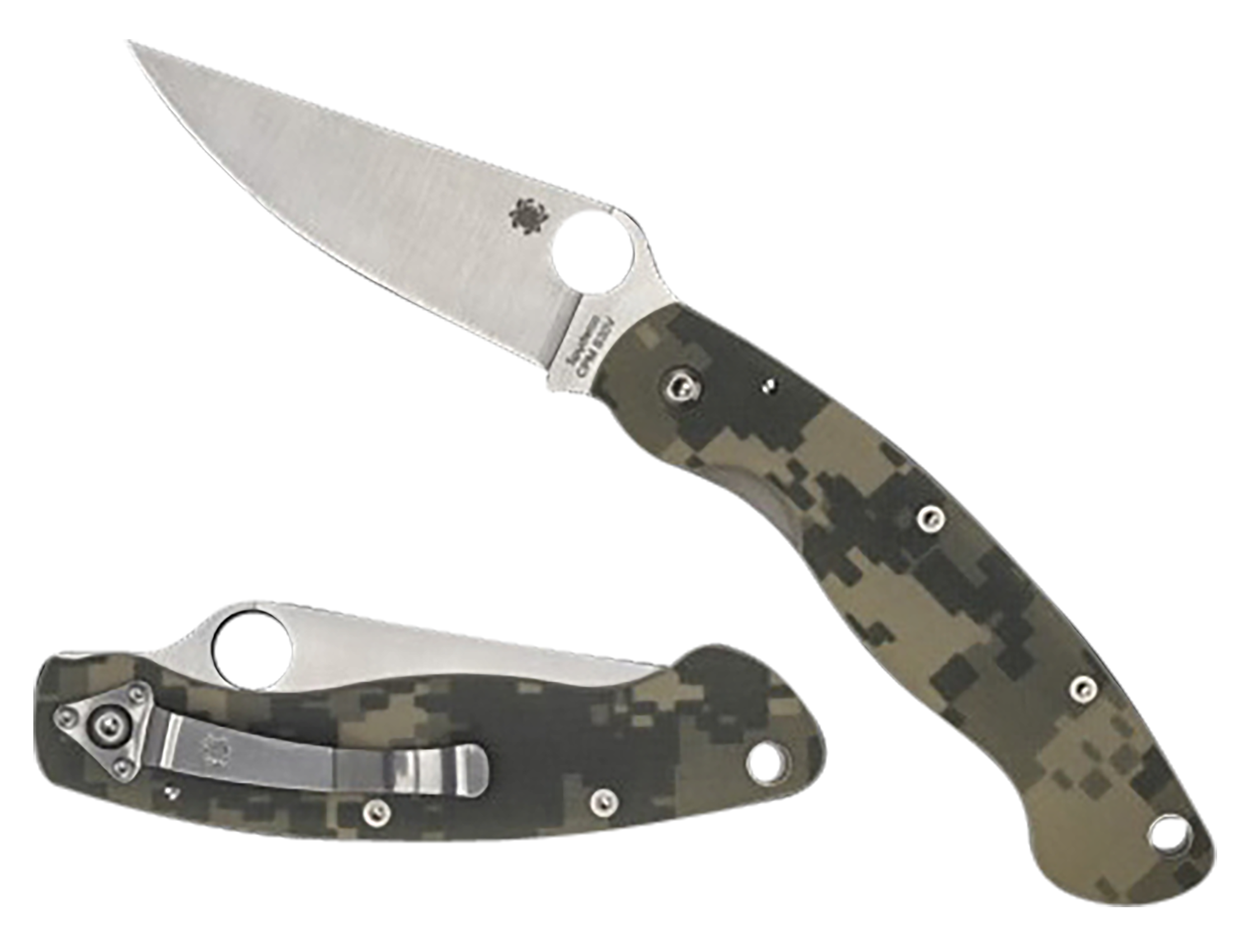 Spyderco , Spy C36gpcmo       Military Model Camo
