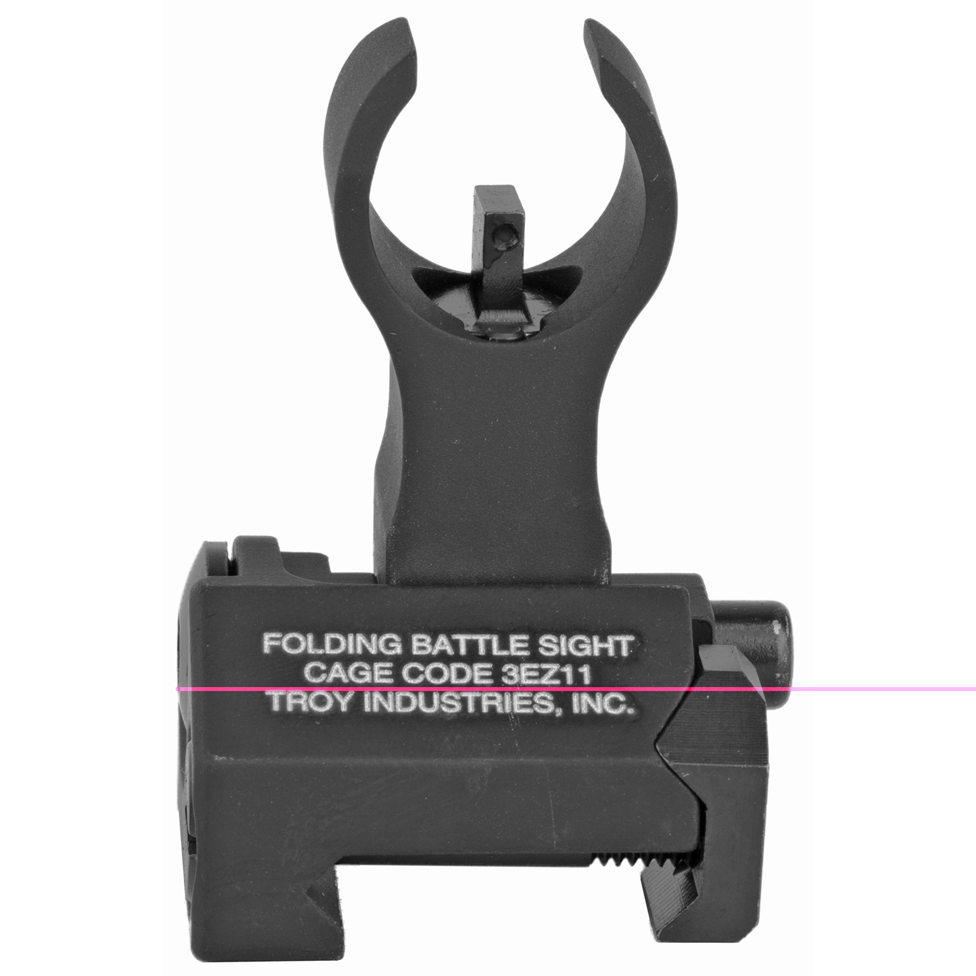 Troy Industries Front Flip-Up Battle Sight HK-Style with Tritium AR-15 Aluminum