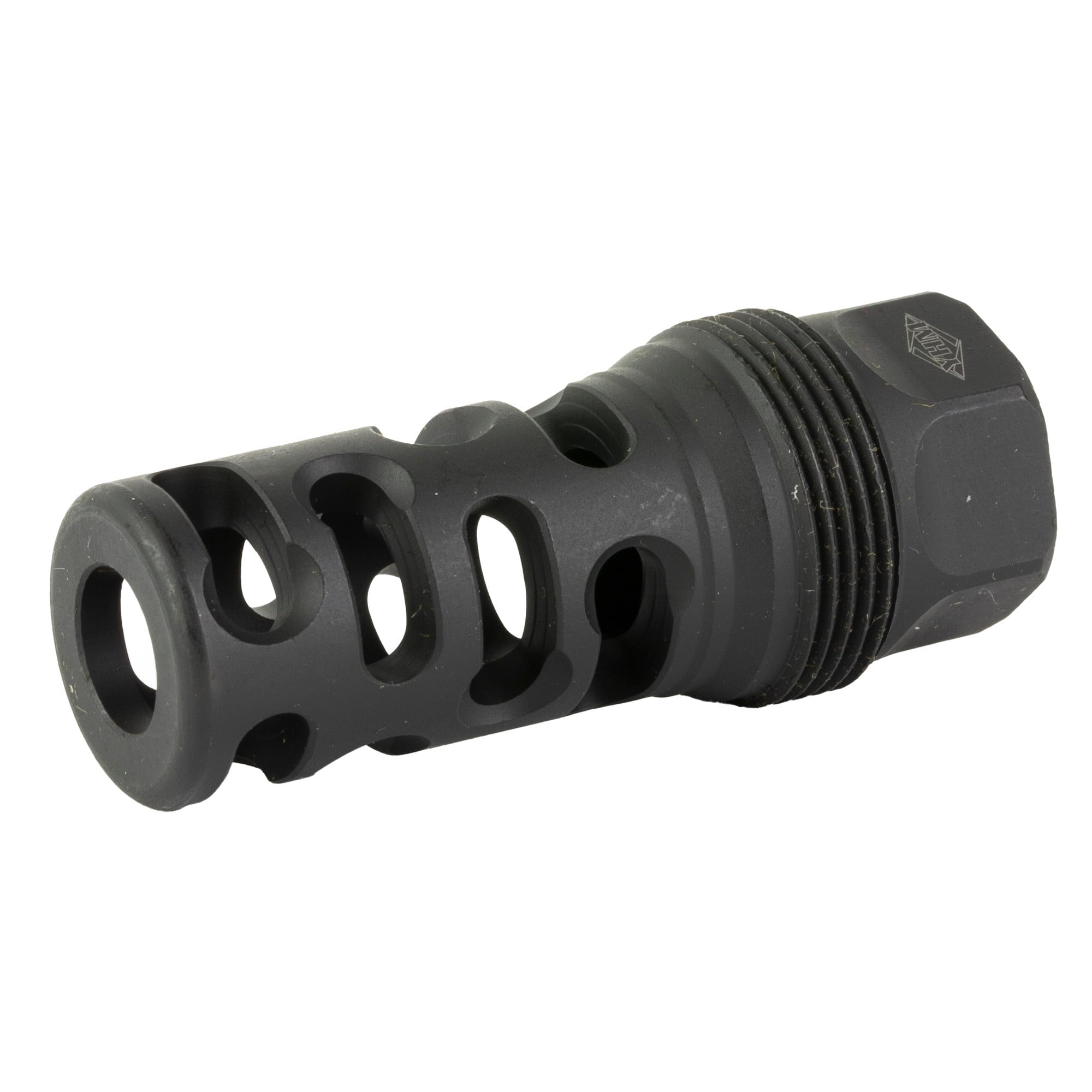 Yankee Hill 4405MB28 sRx Q.D. Muzzle Brake Long Black Phosphate Steel with 1/2"-28 tpi, 9mm, 2.30" OAL & 9.375" Diameter for sRx Adapters