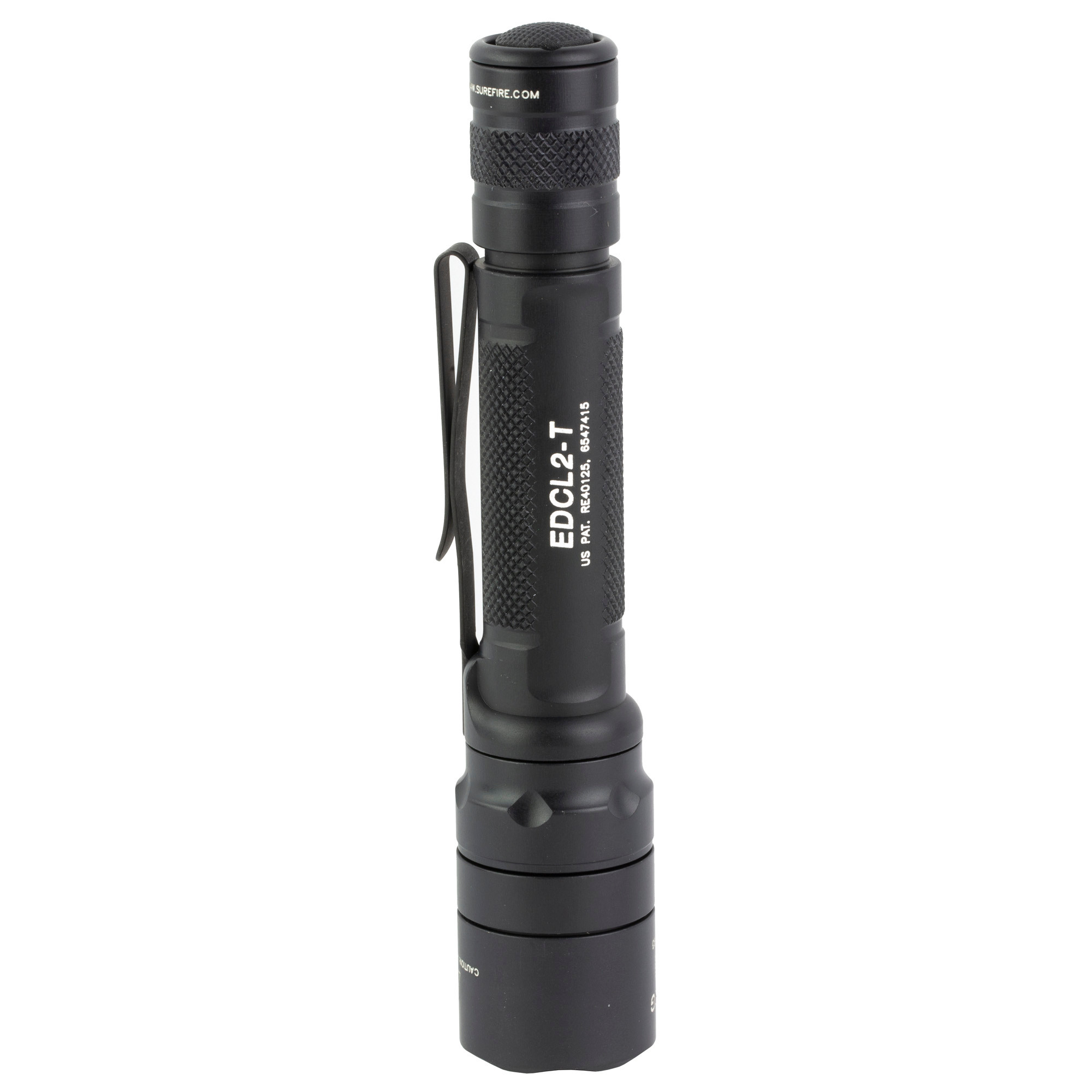 Surefire Everyday Carry Light 2 Flashlight LED with 2 CR123A Batteries Aluminum Black