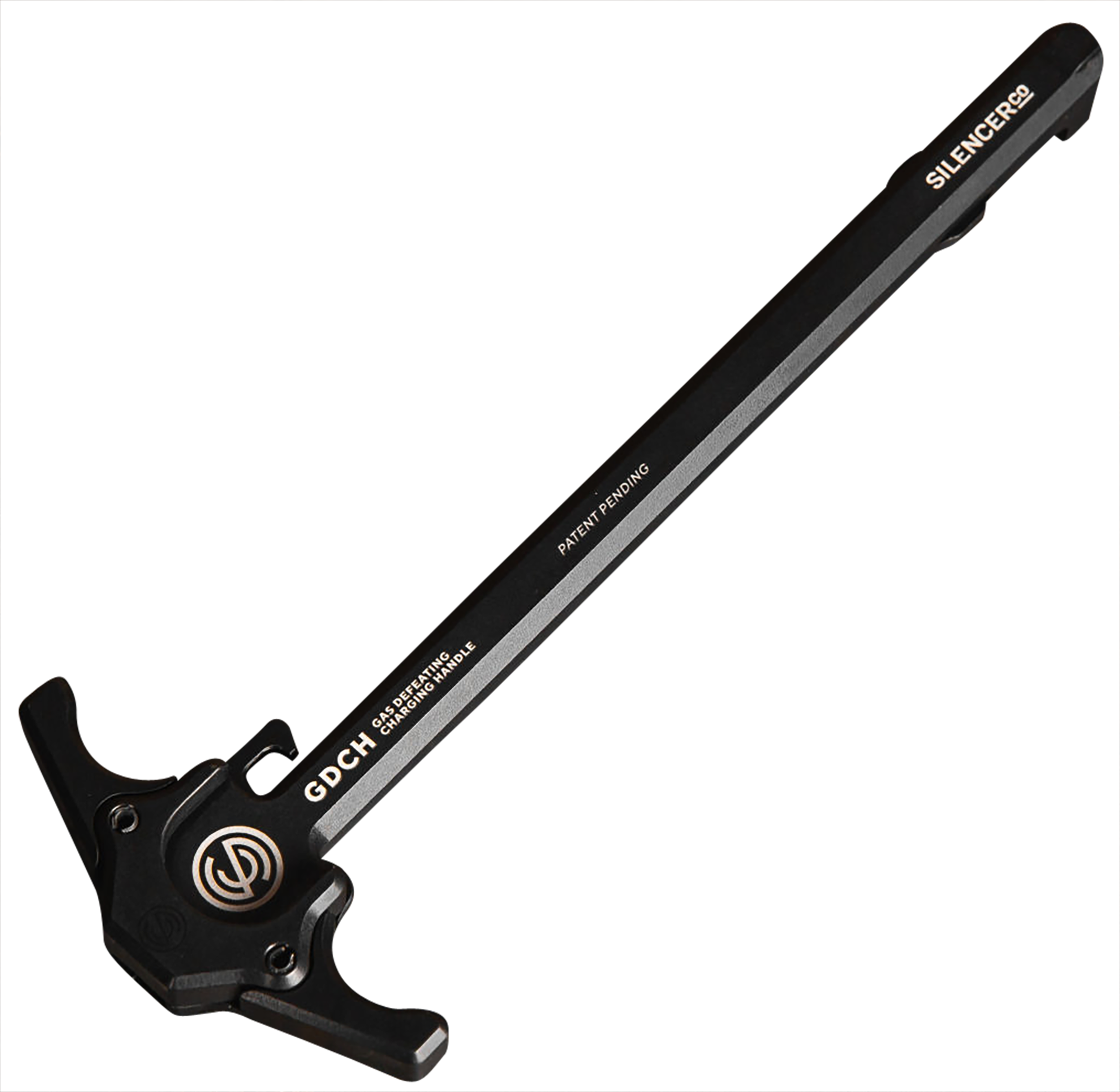 SilencerCo Gas Defeating Ambidextrous Charging Handle Assembly AR-15 Aluminum Black