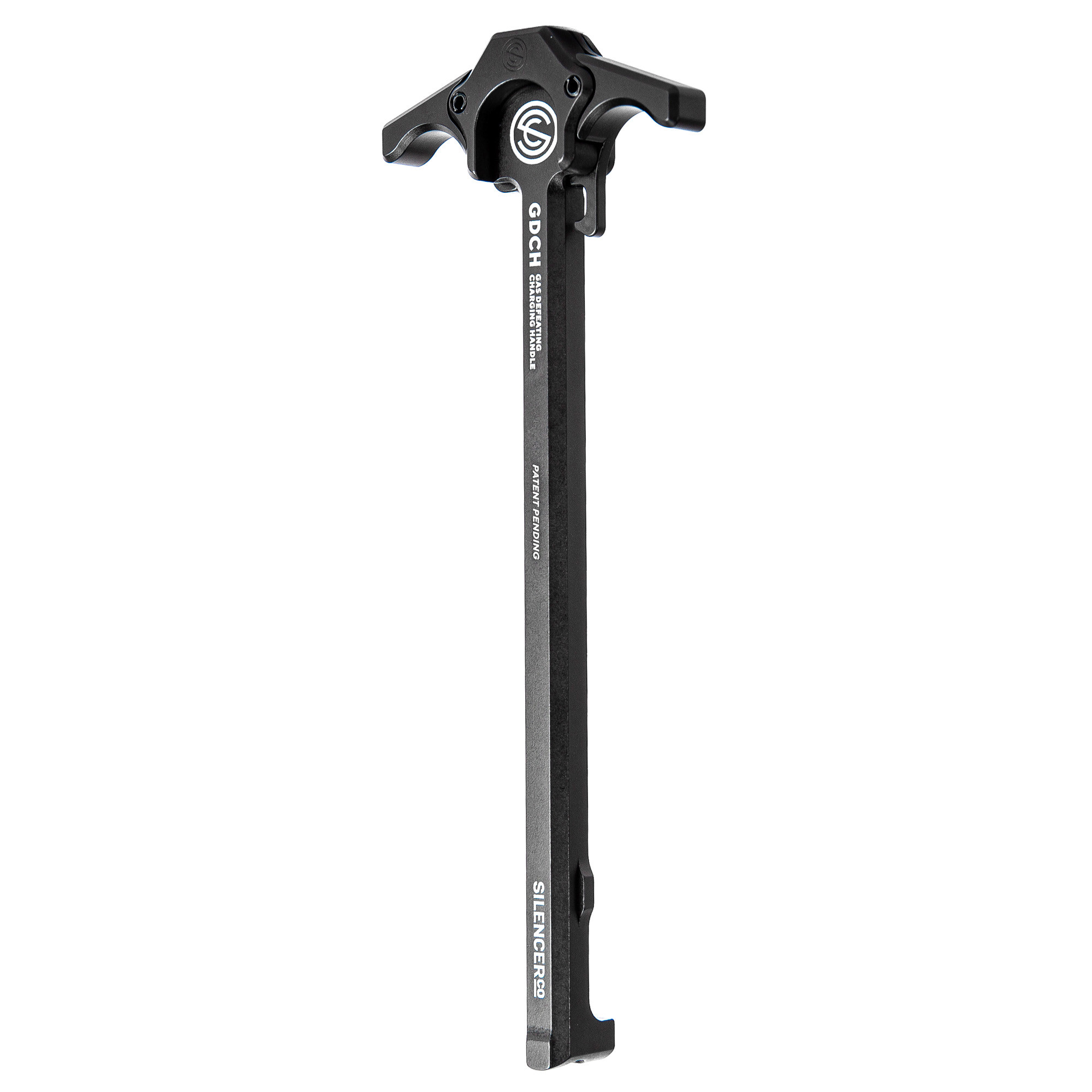 SilencerCo Gas Defeating Ambidextrous Charging Handle Assembly AR-15 Aluminum Black