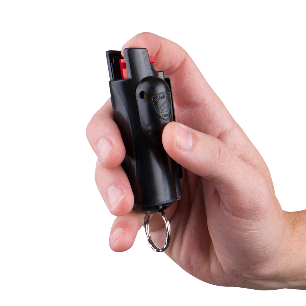 Guard Dog PSGDAFOC181BK AccuFireOC Pepper 0.50 oz Includes Belt Clip/Case/Key Ring
