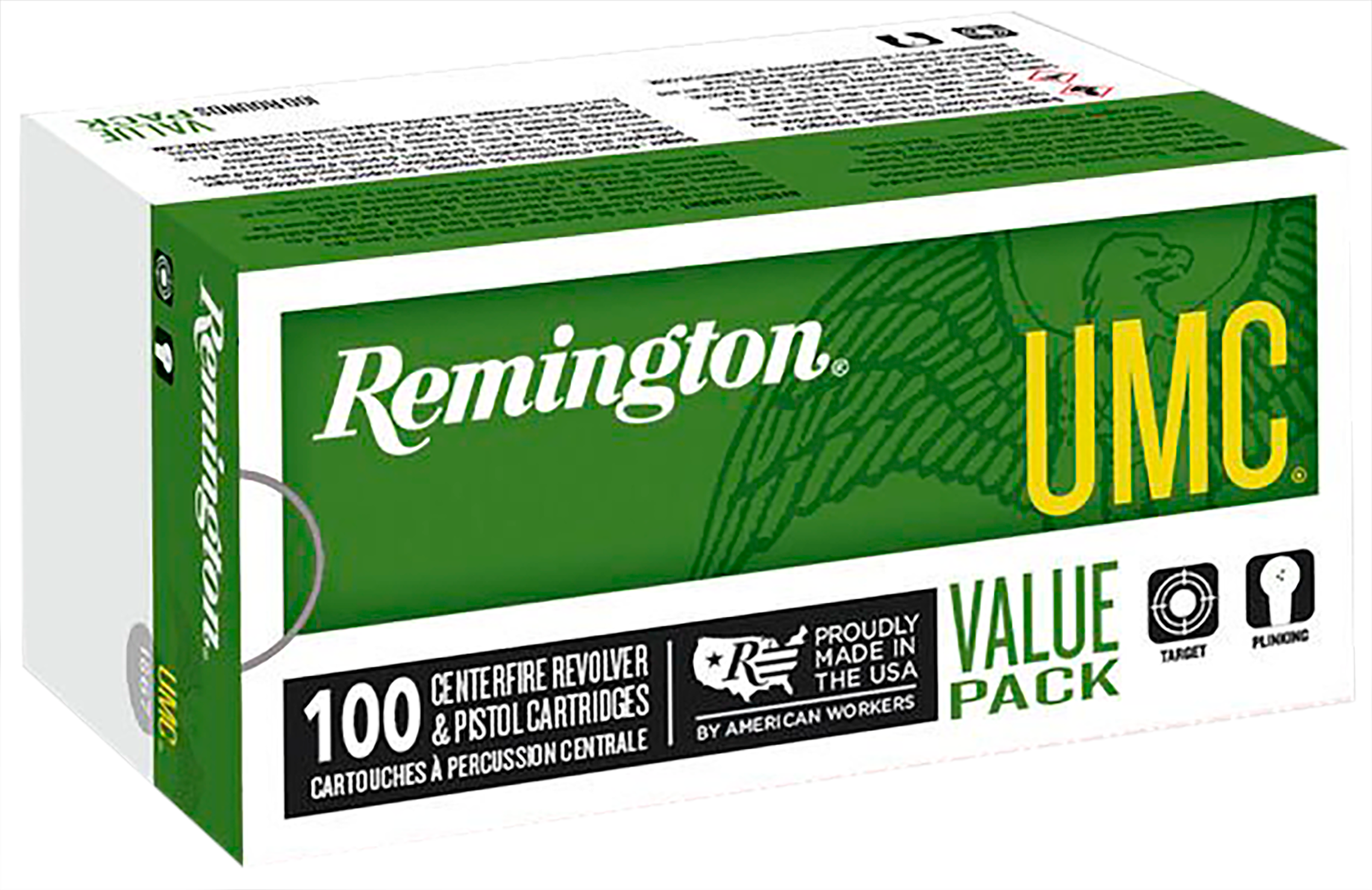 Remington Ammunition 23797 UMC Value Pack 45 ACP 230 gr FMJ100 Per Box/ 6 Cs
