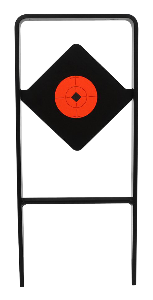 Birchwood Casey 47340 World of Targets Ace of Diamonds Handgun AR500 Steel Black/Red Diamond Illustration Impact Enhancement Motion 0.50" Thick