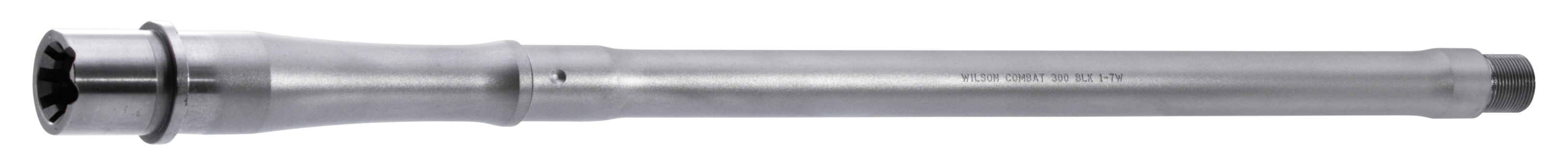 Wilson Combat TR300RCPG16RT7 Match Grade Barrel300 Blackout 16" Stainless Bead Blasted Finish 416R Stainless Steel Material Pistol Length with Threading & 1:7" Twist for AR-15