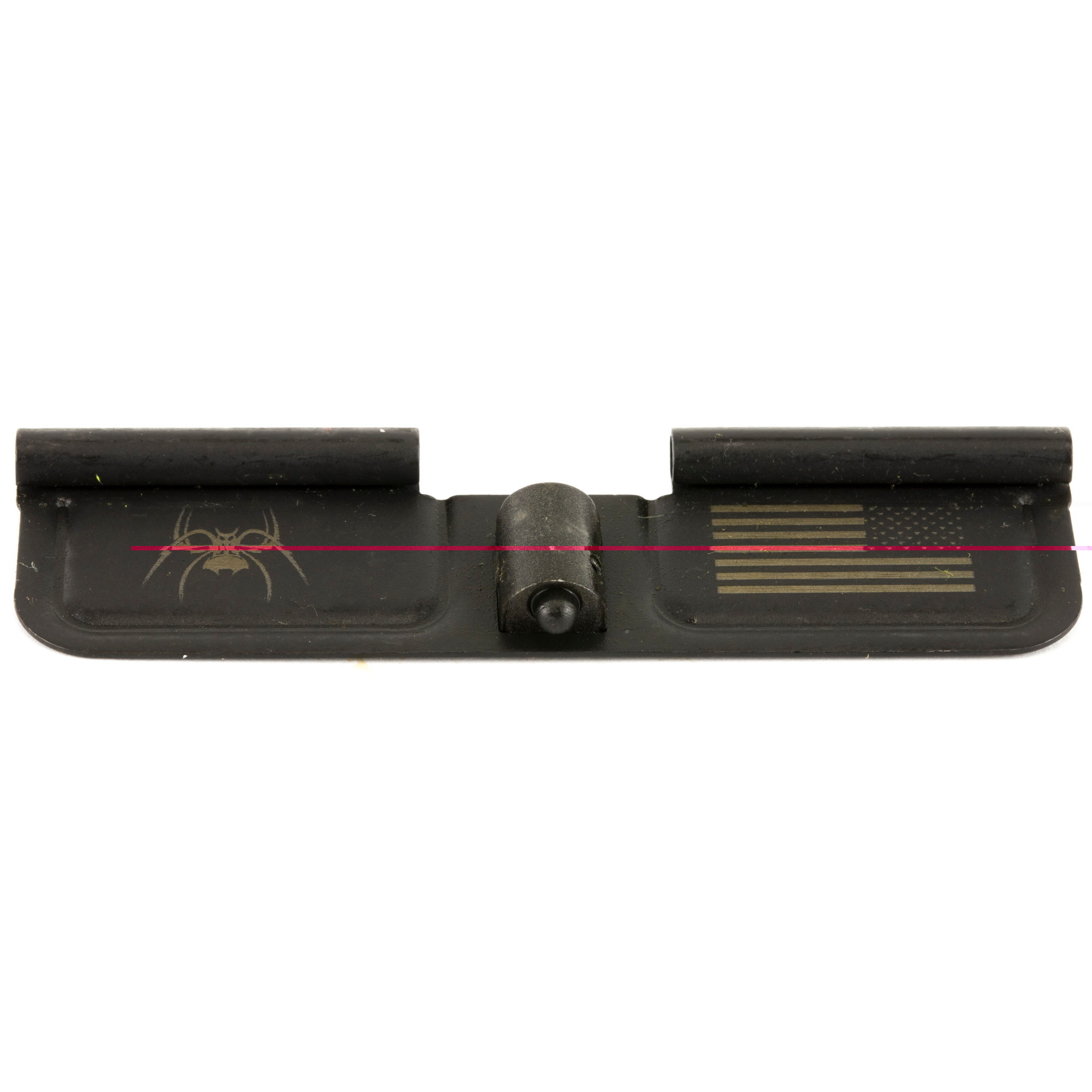 Spikes SED7010 Ejection Port Door Spider and Flag AR-15 Black Phosphate Steel