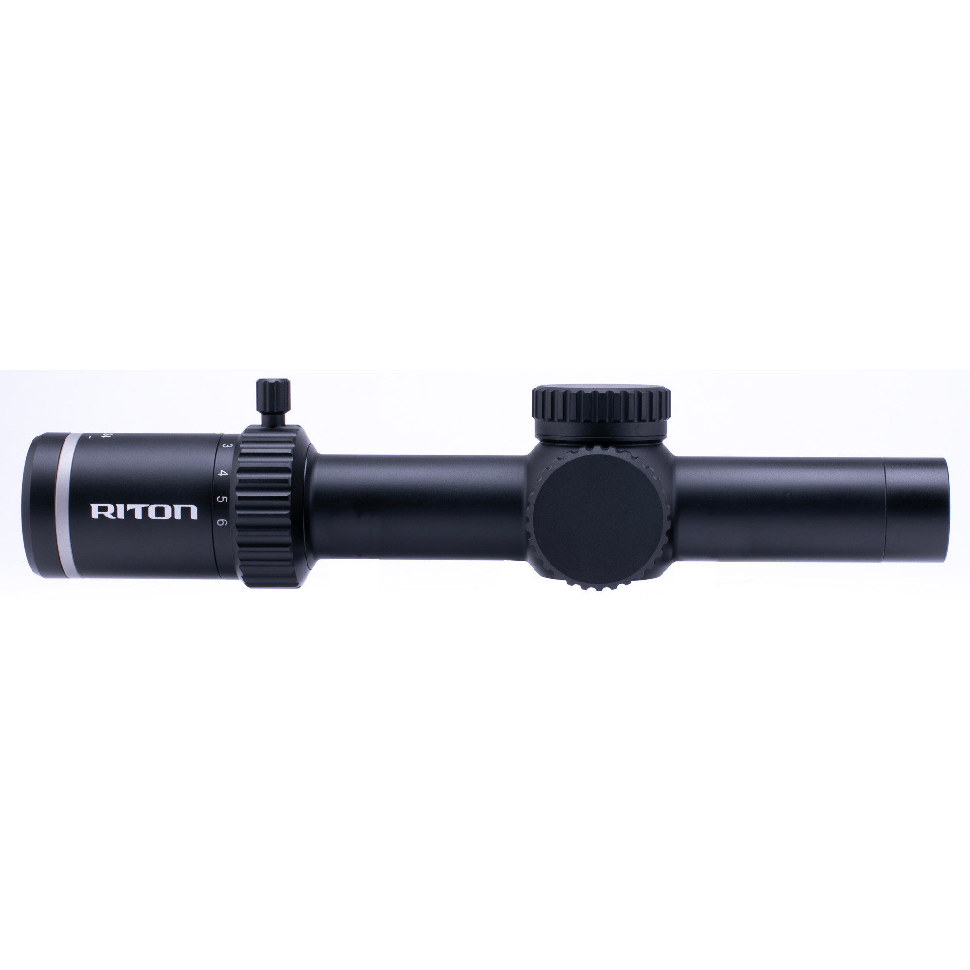 Riton Optics 5T110LFI23 5 Tactix Black 1-10x24mm 30mm Tube Illuminated 3OT Reticle