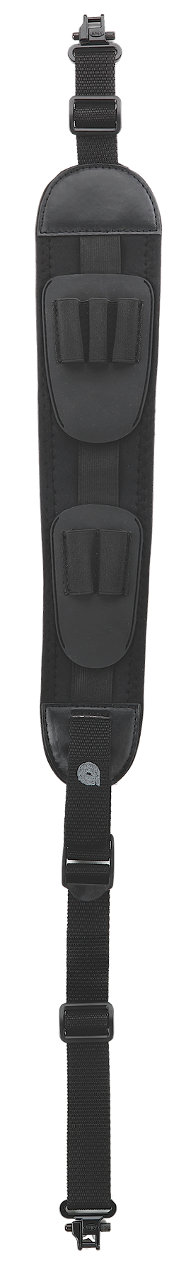 Allen 8888 Denali Sling made of Black Neoprene with Sharkskin Back, 22"-42" OAL, 3" W, Adjustable Design & 5 Cartridge Loops for Rifle