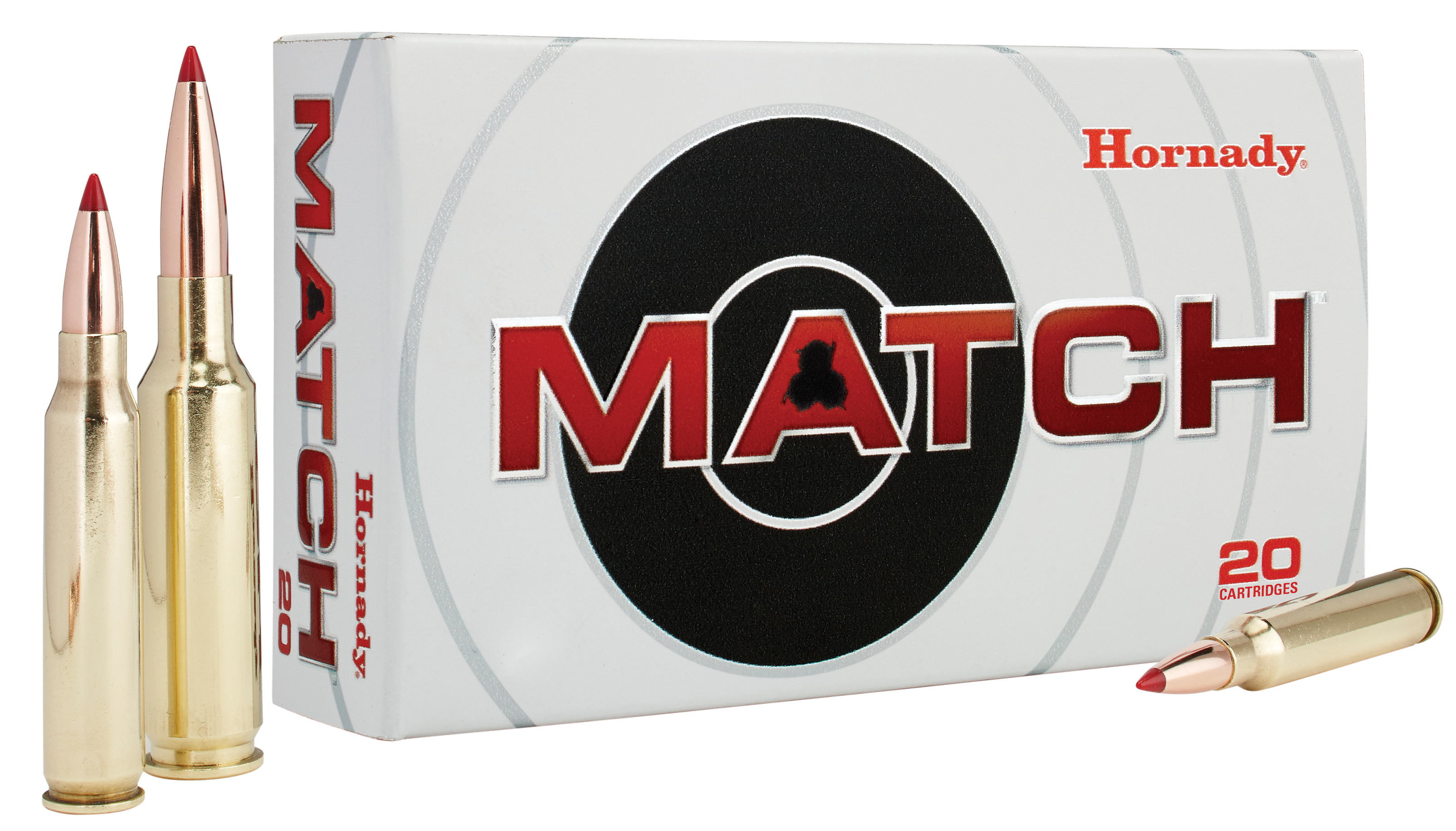 Hornady Match Ammunition 300 Winchester Magnum 178 Grain ELD Match 20RD