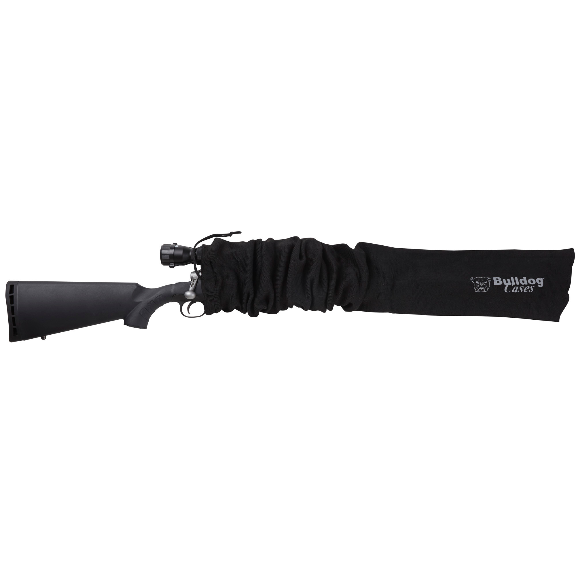 Bulldog BD152 Gun Sock52" Scoped Rifle Moisture Resistant Black