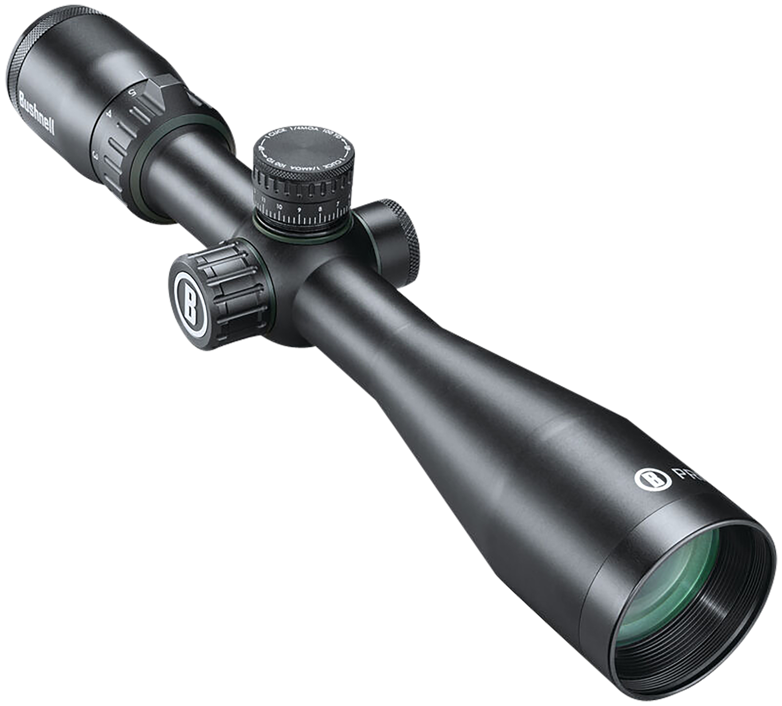 Bushnell 3-12x40 Prime Rifle Scope Matte, Multi-X, Multi-Turret, Side Focus