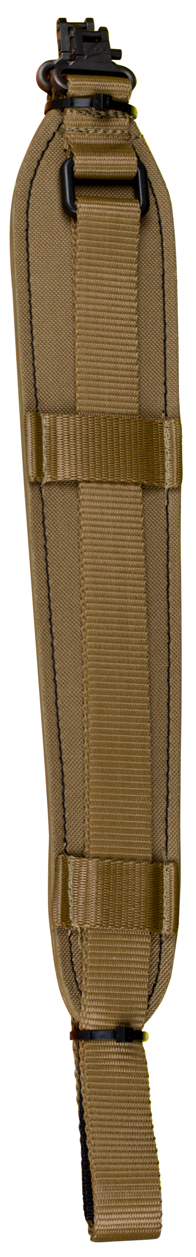 Outdoor Connection AD20950 Original Super-Sling with Talon QD Swivels 3" W Padded Coyote Tan Nylon Webbing for Rifle/Shotgun