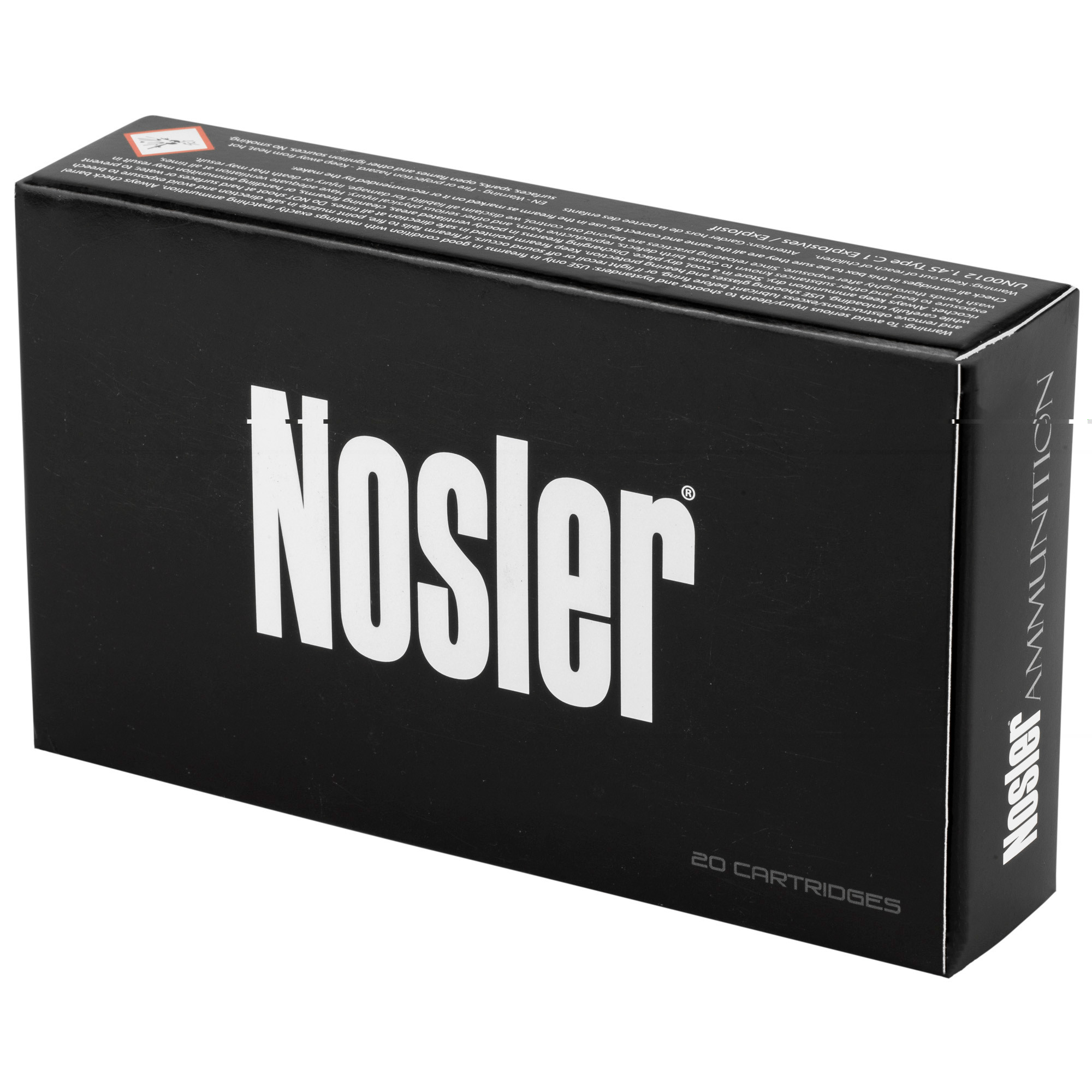 Nosler BT Ammunition 6.5 Creedmoor 120 Grain Ballistic Tip 20RD