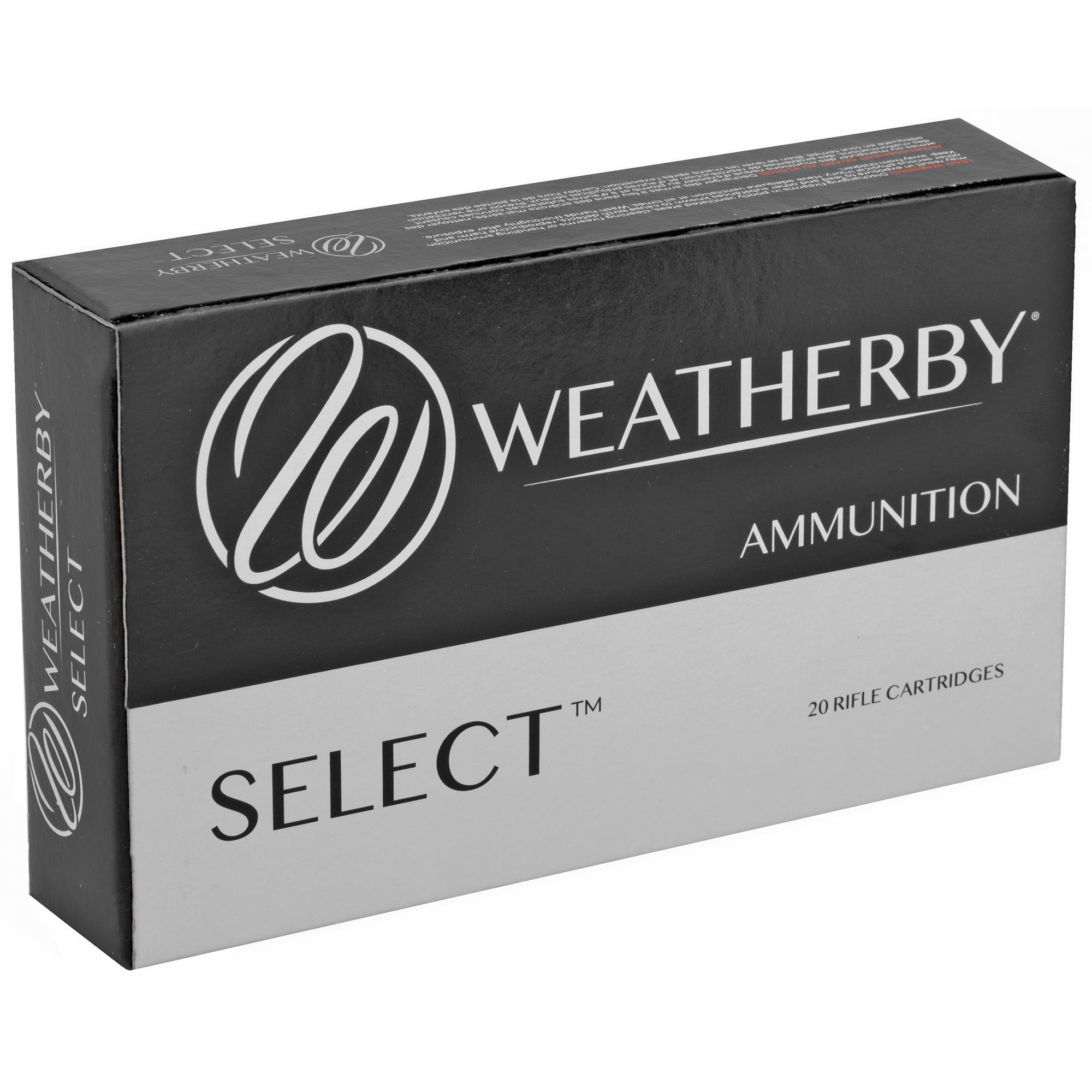 Weatherby Select Ammunition 300 Weatherby Magnum 165 Grain Jacketed Soft Point 20RD
