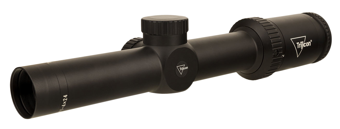 Trijicon 1-4x24 Huron 30mm Rifle Scope Satin Black, BDC Hunter Holds