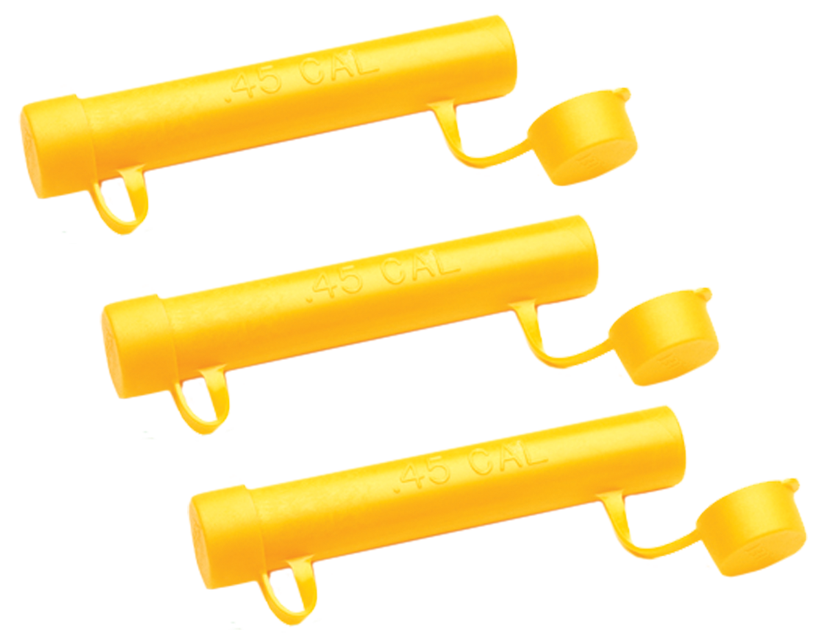 CVA AC1617 Speed Loader Magnum 45 Cal Pellets Yellow Plastic 3 Per Pack