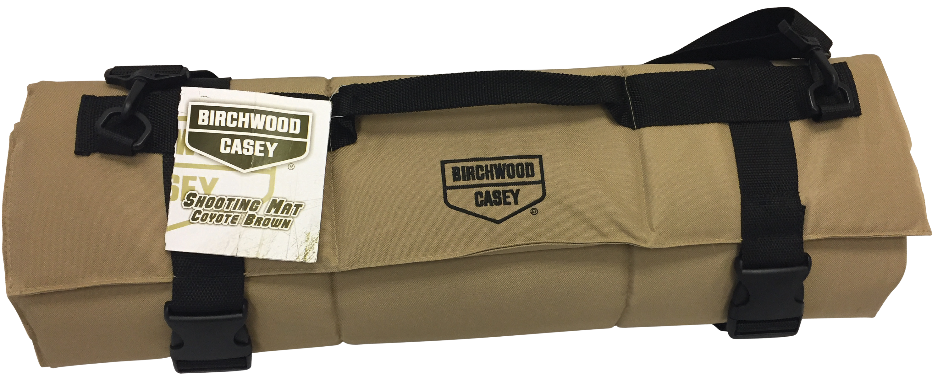 Birchwood Casey Shooting Mat Coyote Brown 84 in. x27 in. x1/2 in. Shooting Mat Coyote Brown 84"X27"X1/2"