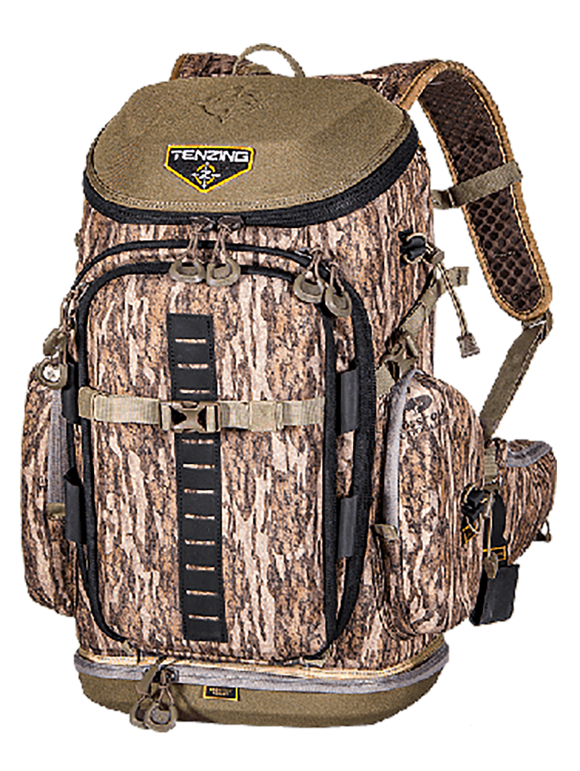 Tenzing TZGTNZHT100 Hangtime Day Pack Backpack Style made of EVA Material with Storage Pockets, Cell Phone Pocket, Fold-Out Carry Boot & Base Compartment that Includes Plano Utility Box 12.50" x 7" x 19" Interior Dimensions