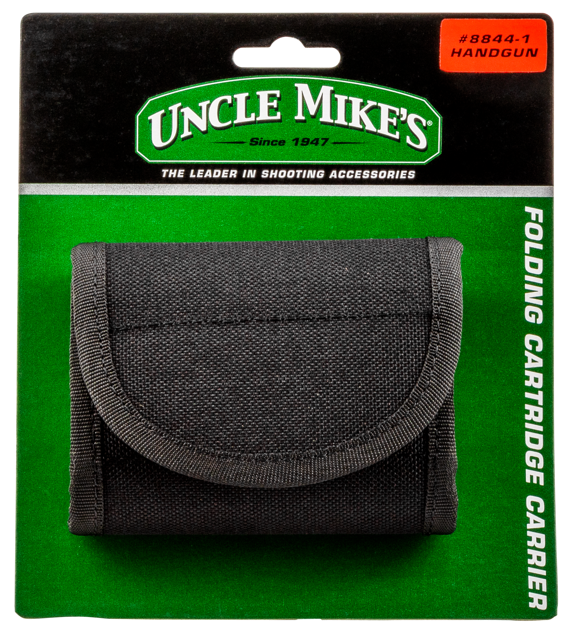 Uncle Mike's 88441 Folding Cartridge Carrier Handgun 12 Rounds Black Nylon