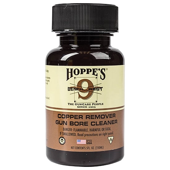 Hoppe's BR904 Bench Rest 9 Copper Bore Cleaner 5 oz Bottle 10 Pack