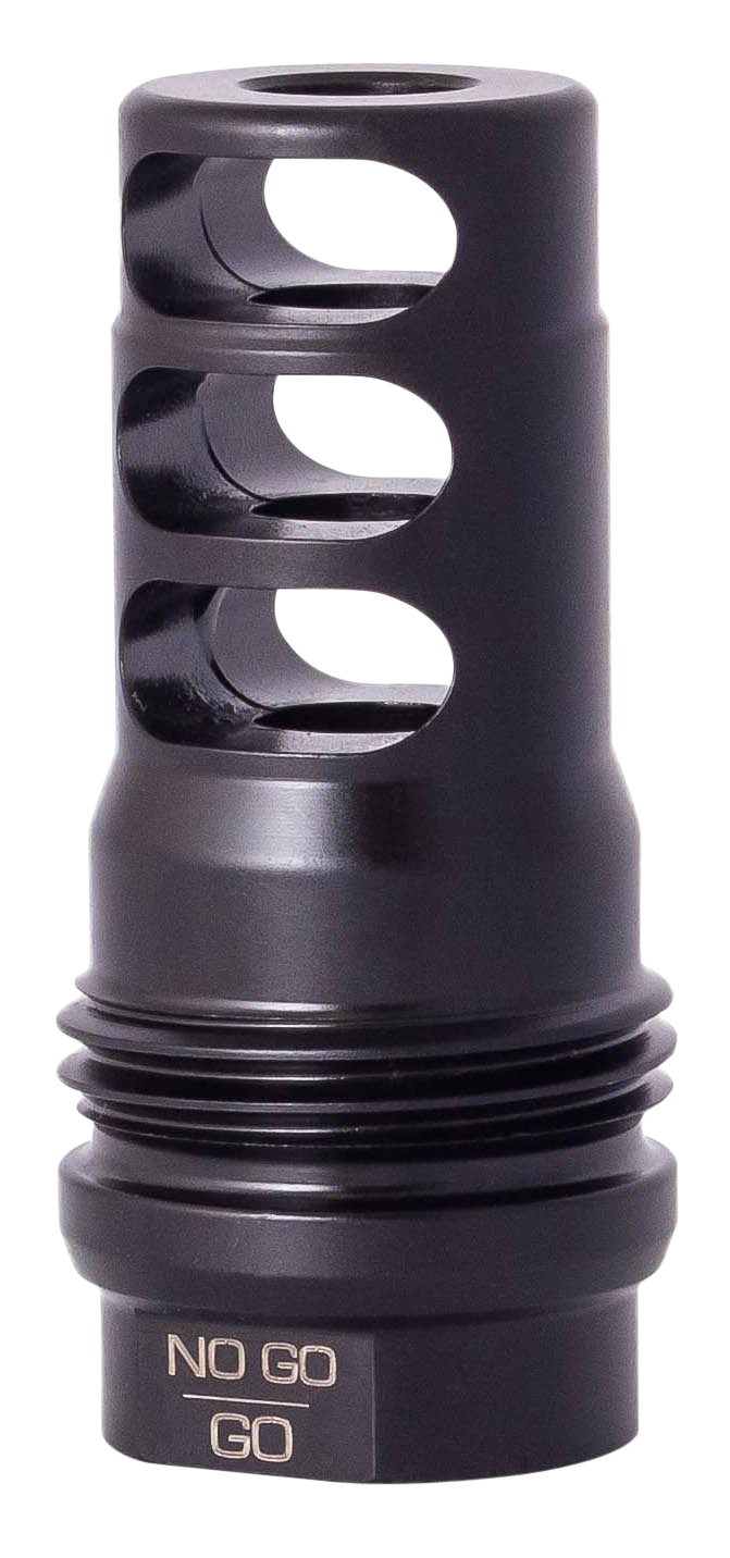 Rugged Suppressor MB001 3 Port BrakeBlack with 5/8"-24 tpi Threads & 2.16" OAL for Radiant762, Surge762, Razor762 & Micro30 Suppressors