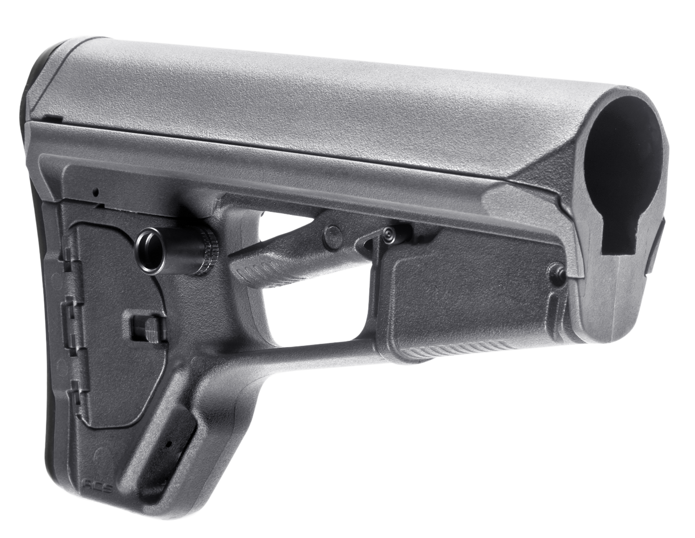 Magpul MAG378-GRY ACS-L Carbine Stock Stealth Gray Synthetic for AR-15, M16, M4 with Mil-Spec Tube (Tube Not Included)