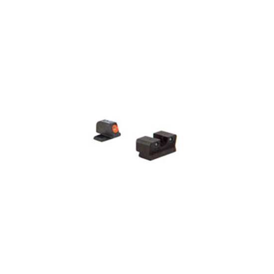 Trijicon HD Night Sight Set Sig #6 Front, #8 Rear P220, P229 Steel Matte 3-Dot Tritium Green with Front Dot Outline