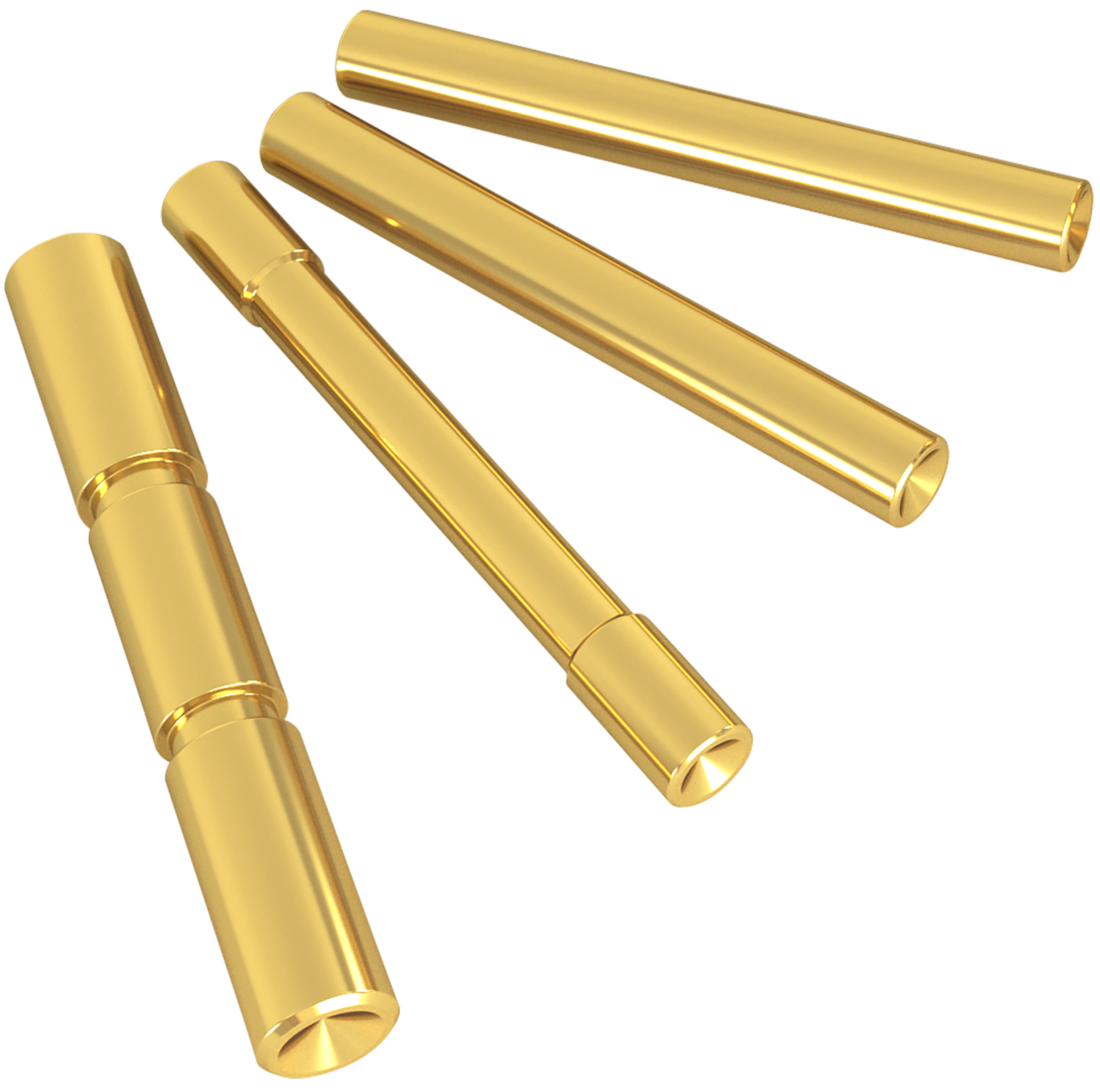 Cross Armory CRG4PSGD 4 Pin Set Dimpled Compatible w/Glock Gen4 Gold 4140 Steel Pistol