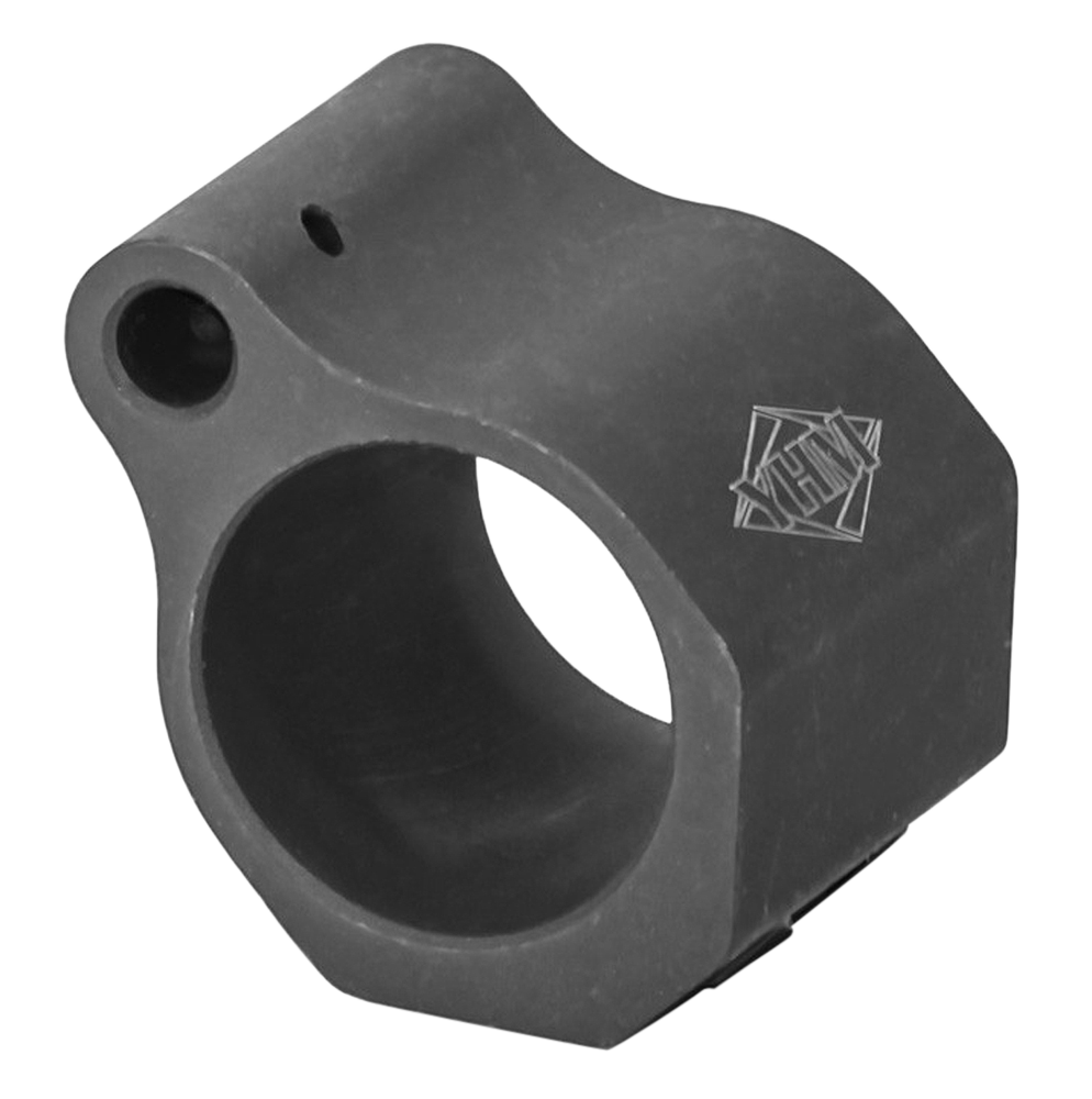 Yankee Hill Machine Gas Block Low Profile Set Screw AR-15, LR-308 Standard Barrel 0.750" Inside Diameter Steel Matte