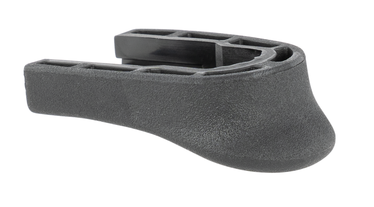 Pearce Grip PG9EZ Grip Extensionmade of Polymer with Black Finish & 1/2" Gripping Surface for 9mm Luger S&W M&P Shield EZ
