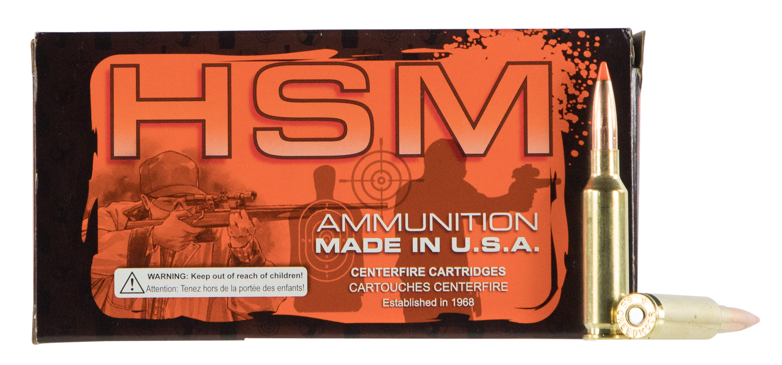 HSM 22311N Match Target 223 Rem 77 gr SMBTHP50rd Bx