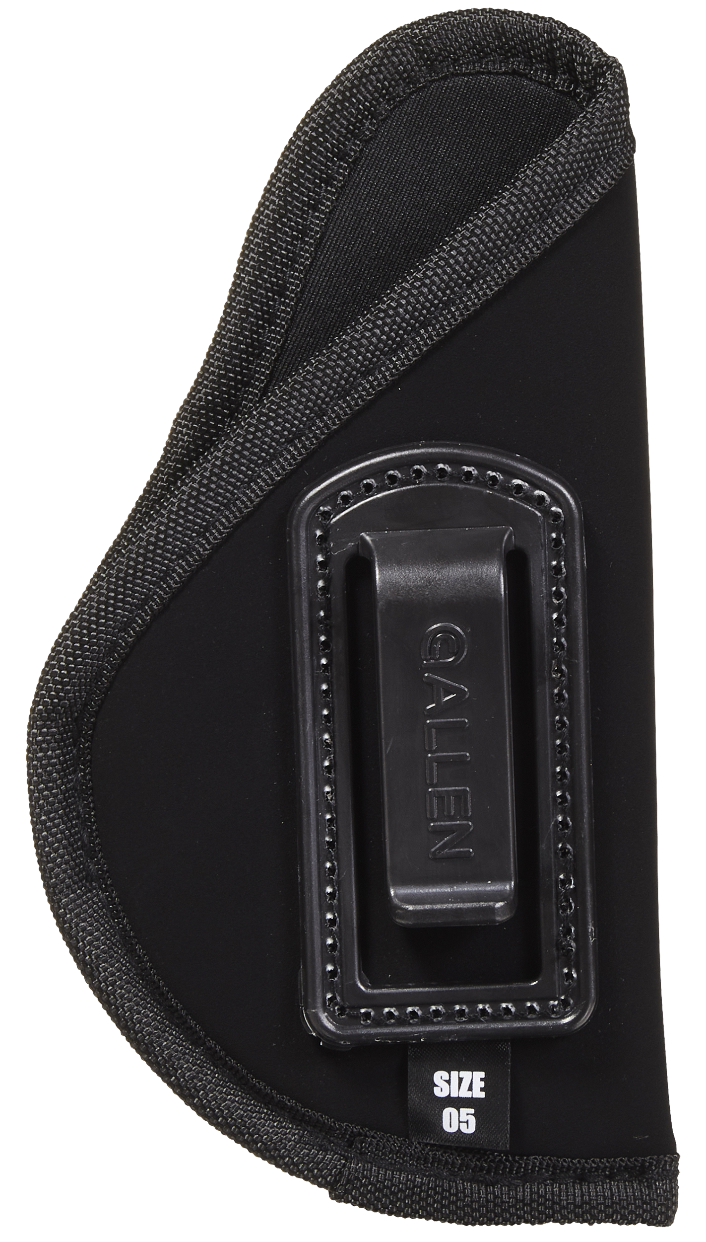 Allen 44605 Inside The PantsIWB Size 05 Black Polyester Belt Clip Compatible w/Glock 43/43X/Sig P365Right Hand