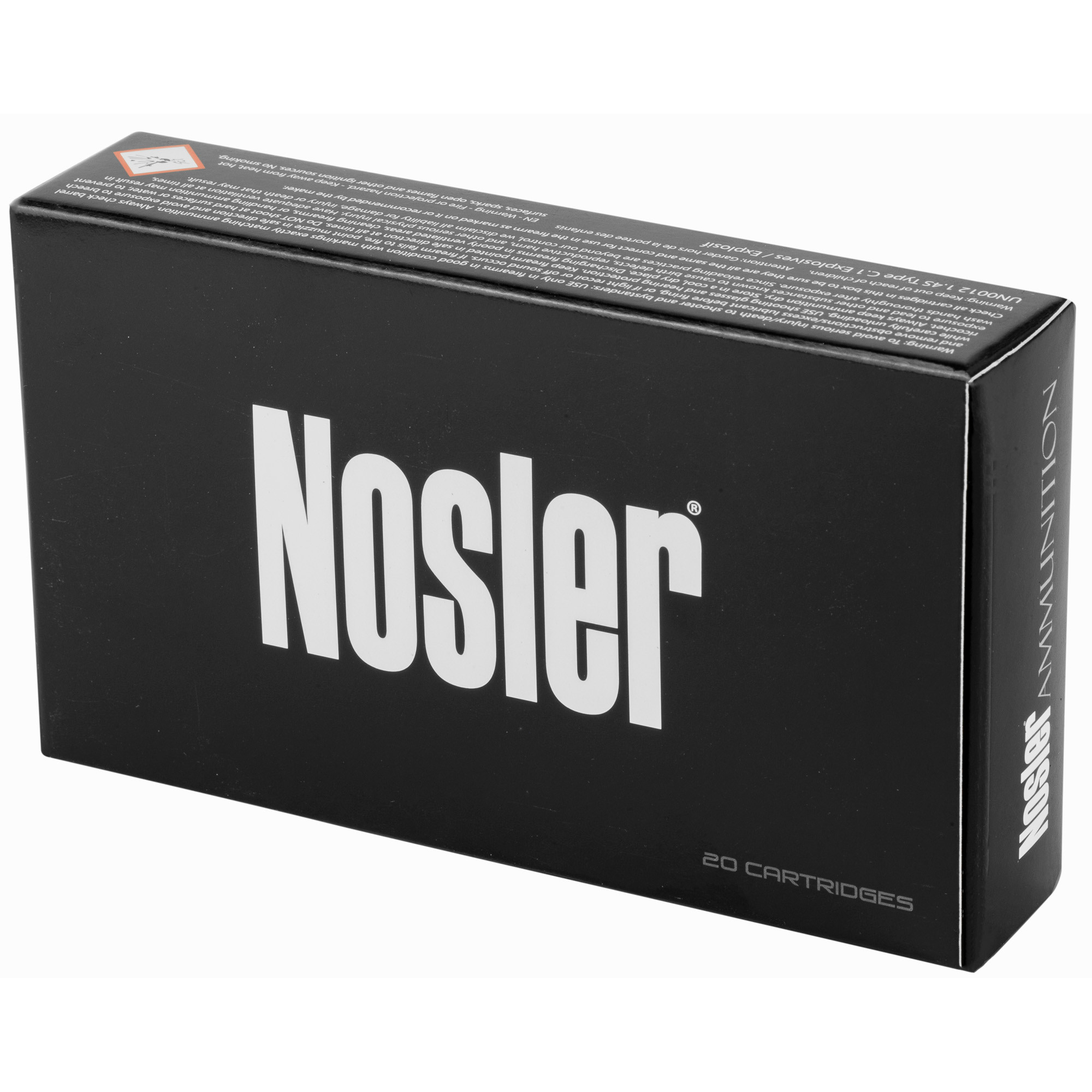 Nosler Match Grade Ammunition 6mm Creedmoor 105 Grain RDF Hollow Point Boat Tail 20RD