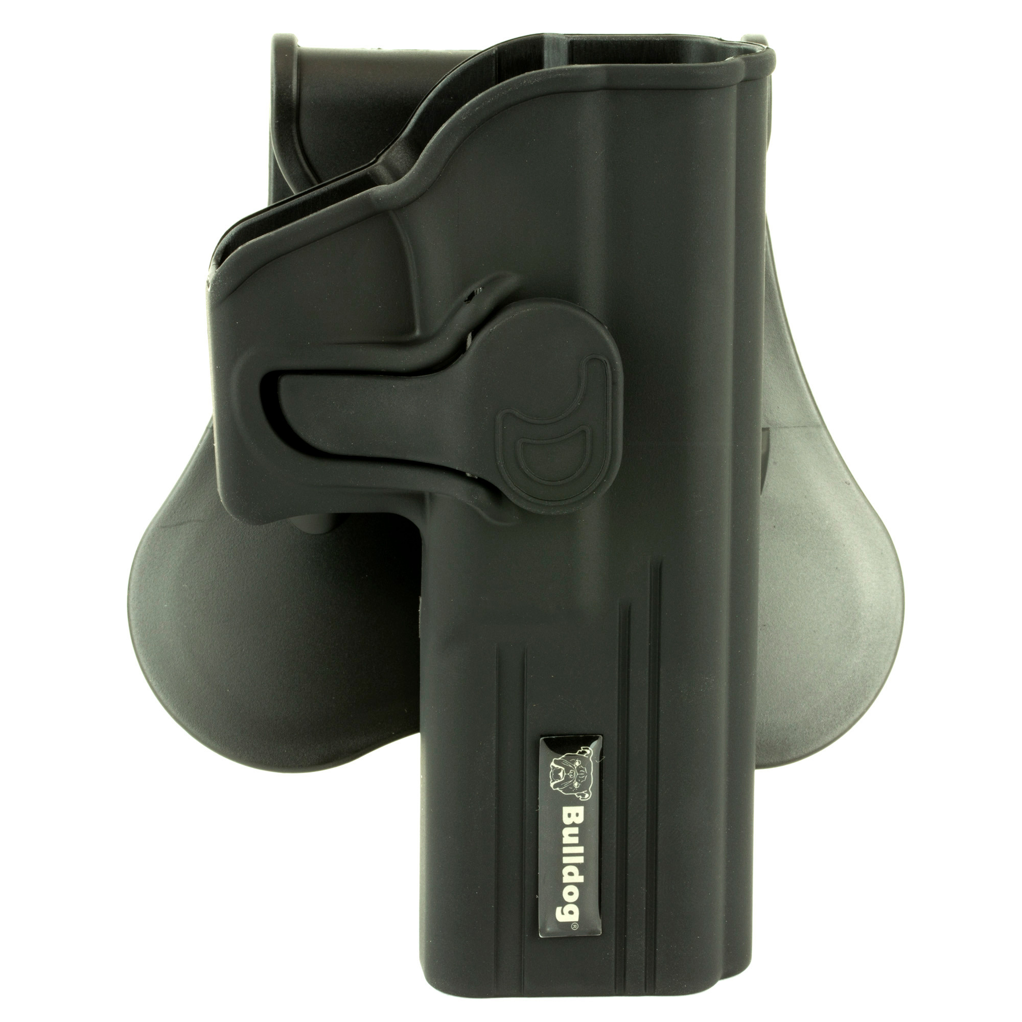 Bulldog RRG17 Rapid ReleaseOWB Black Polymer Paddle Compatible w/Glock 17 Right Hand
