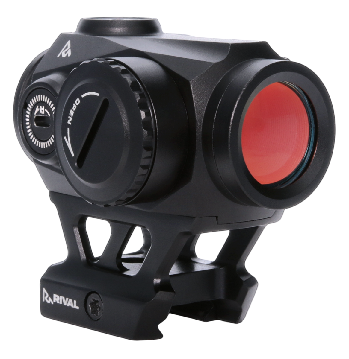 Rival Arms RARA8122BN X2 Reflex Sight Reflex Sight Black 1 X 22mm 2 MOA Red Dot Reticle 2 MOA Dot Rifle