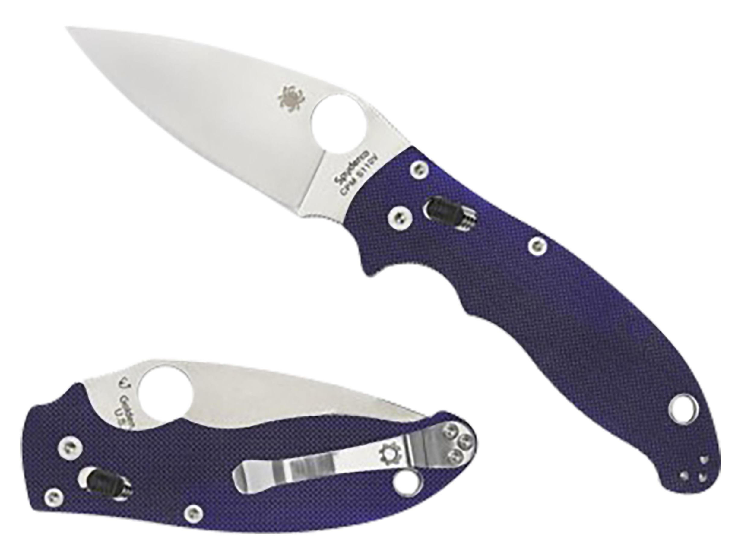 Spyderco MANIX 2 G-10 DARK BLUE