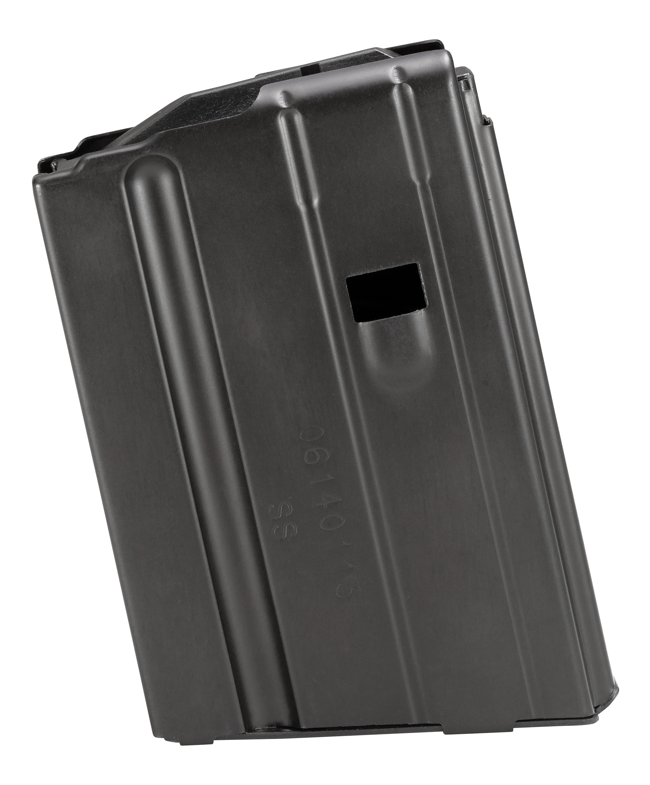 DuraMag 5X62041185CPD SS Replacement Magazine Black with Black Follower Detachable 5rd 7.62x39mm for AR-15