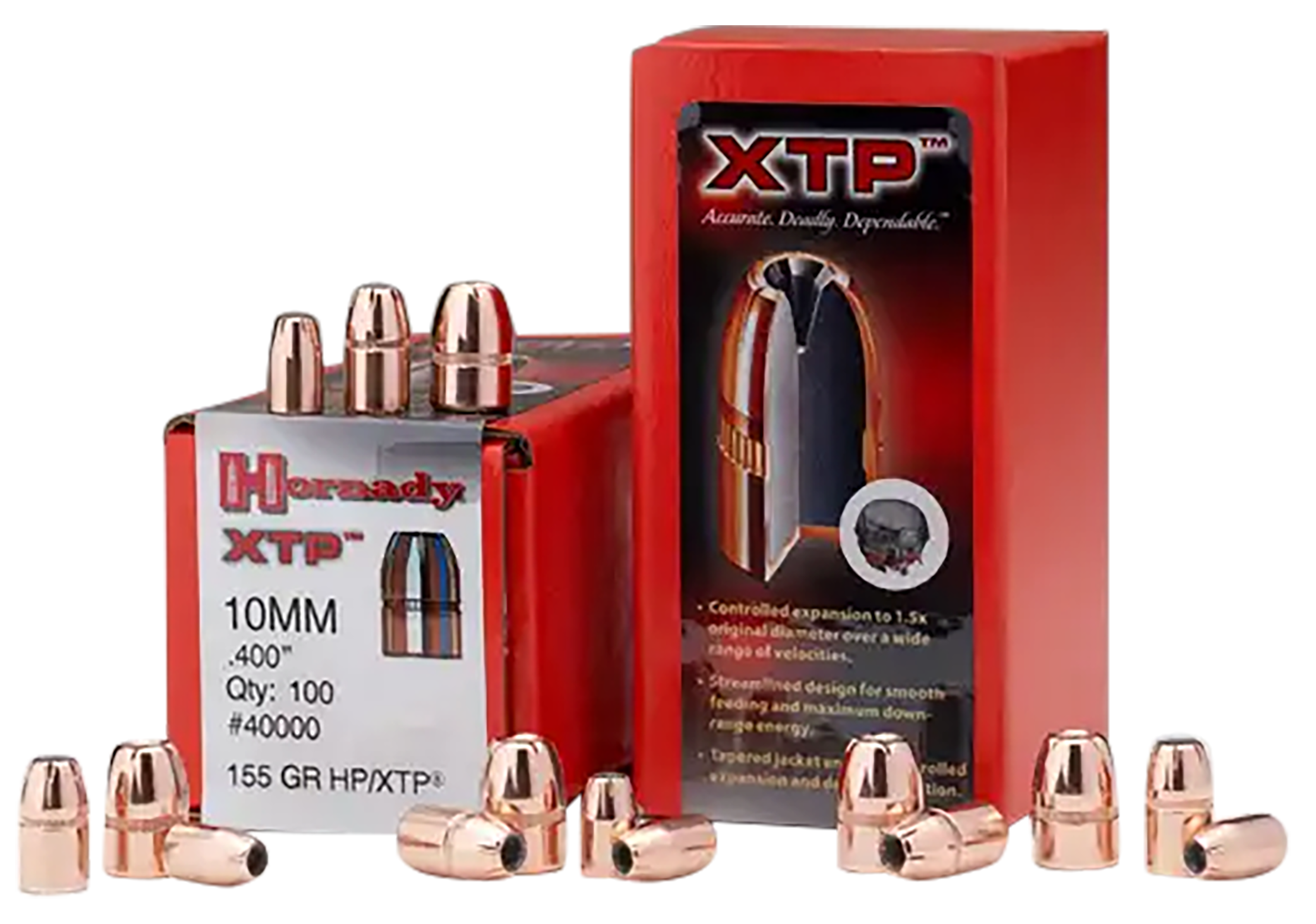 Hornady 44280 XTP 44 Caliber .430 300 GR Hollow Point 50 Box